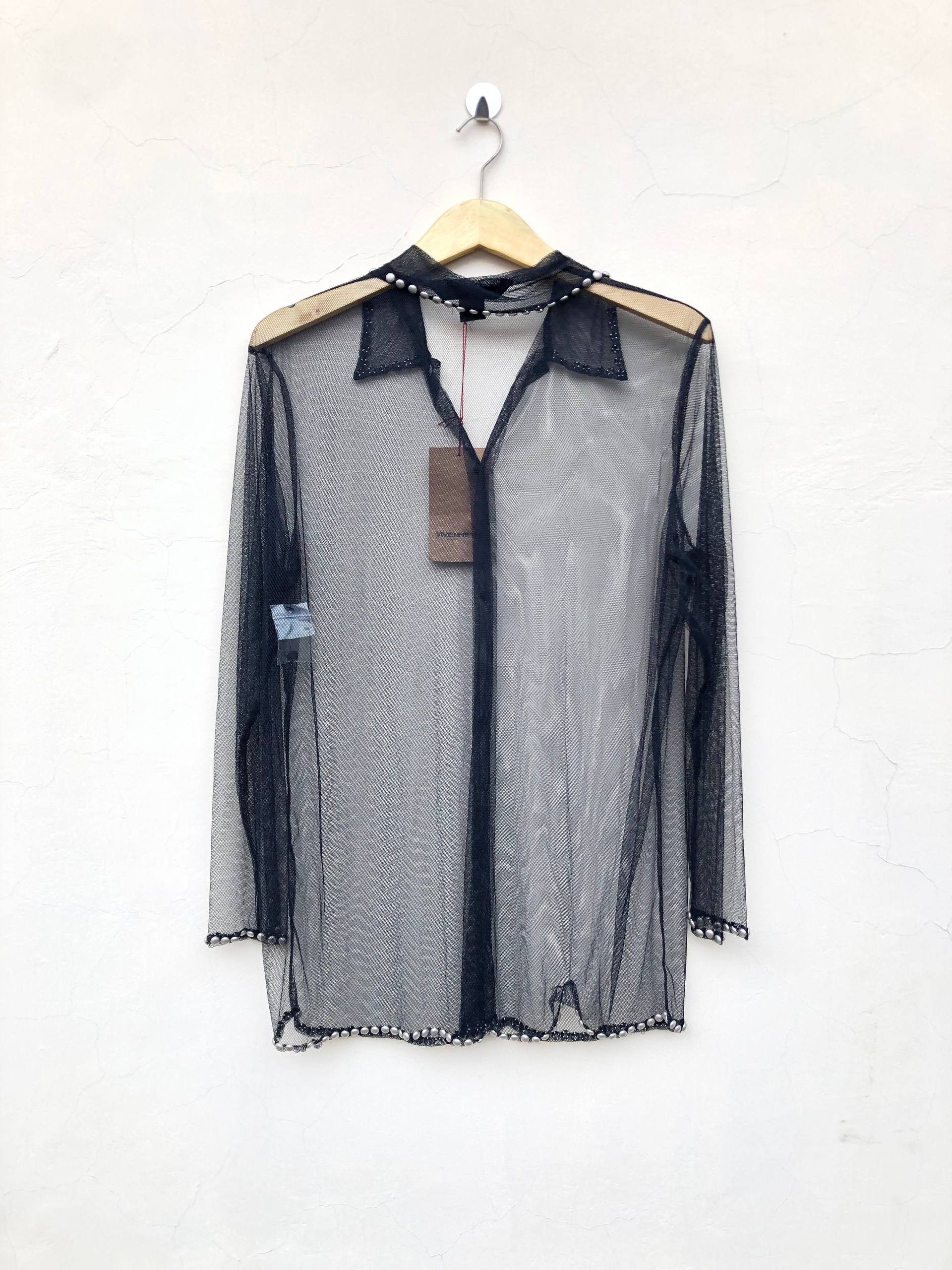 If Six Was Nine Vivienne Tam Studded Mesh Size US L / EU 52-54 / 3 - 2 Thumbnail