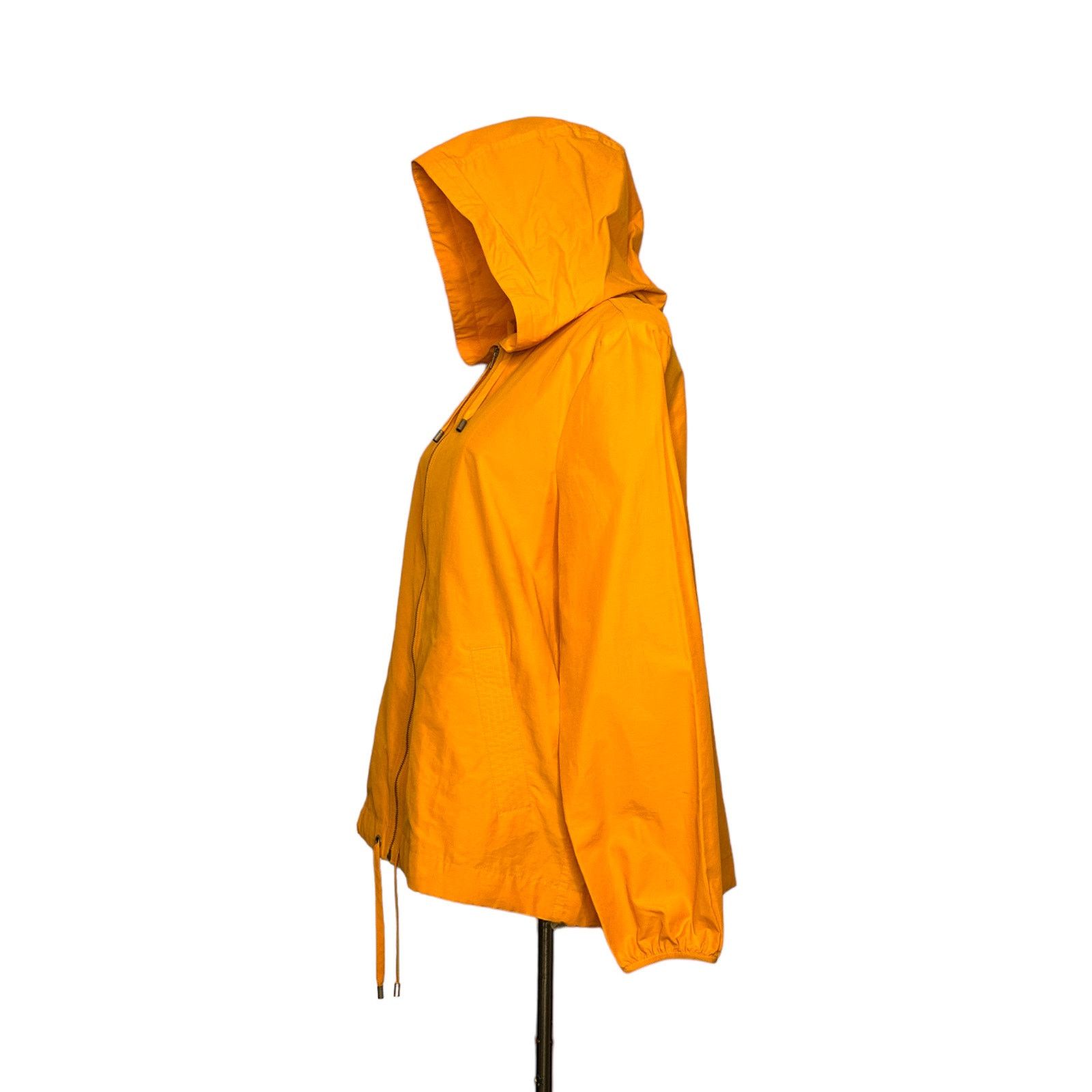 Eileen Fisher EILEEN FISHER Mango Drawstring Hooded Zip Jacket size PM Size M / US 6-8 / IT 42-44 - 6 Thumbnail