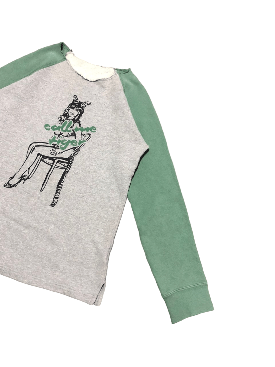 Hysteric Glamour Hysteric Glamour Call Me Tiger Sweatshirt Distressed Size US S / EU 44-46 / 1 - 3 Thumbnail