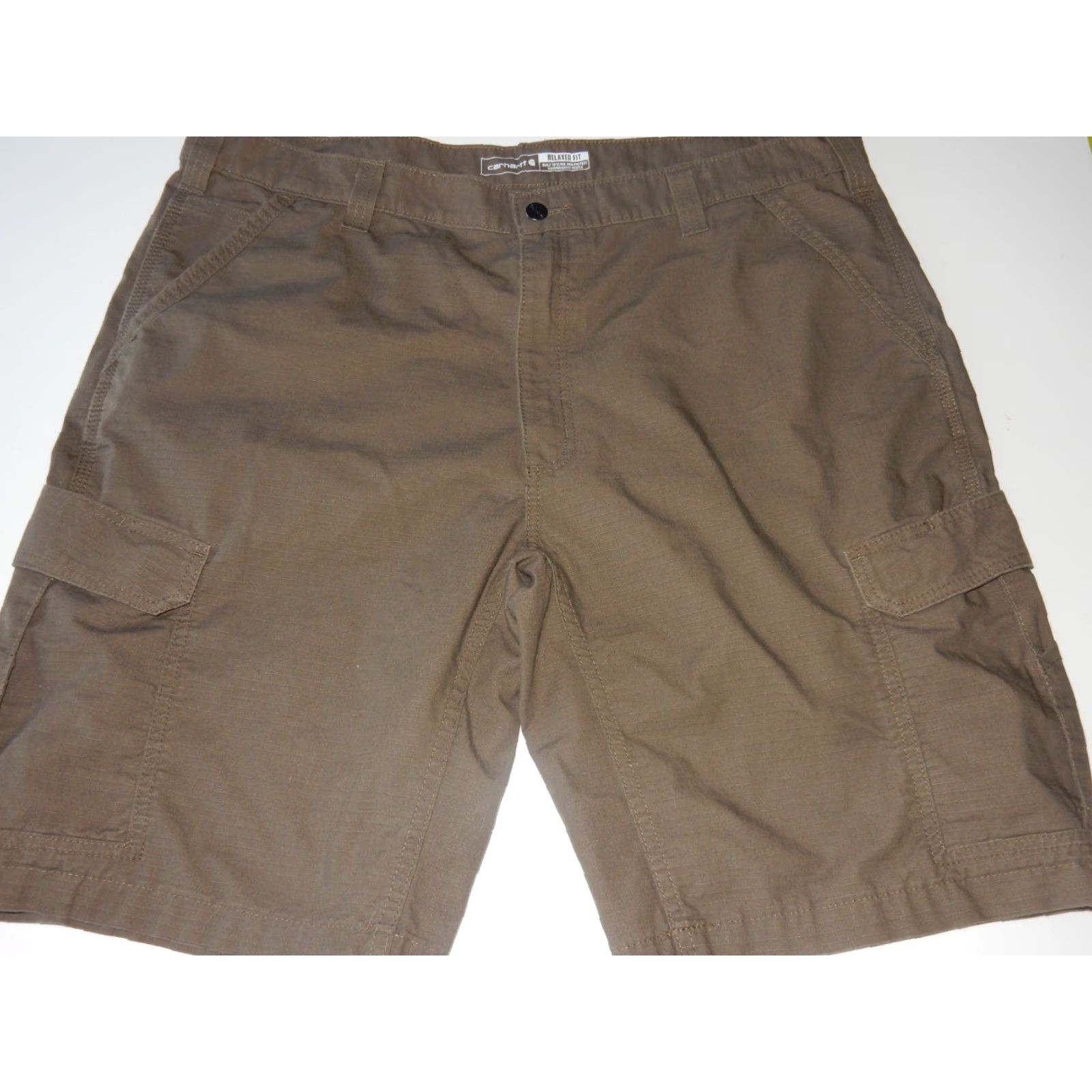 Carhartt VINTAGE Carhartt Cargo Shorts Men Size 42 Green Cotton Workwear Size US 42 / EU 58 - 3 Thumbnail