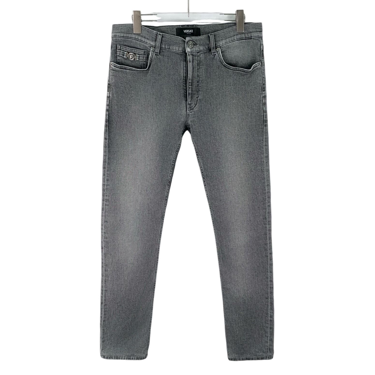 Versace Versace Light Gray Wash Denim Jeans Size 34 Size US 34 / EU 50 - 1 Thumbnail