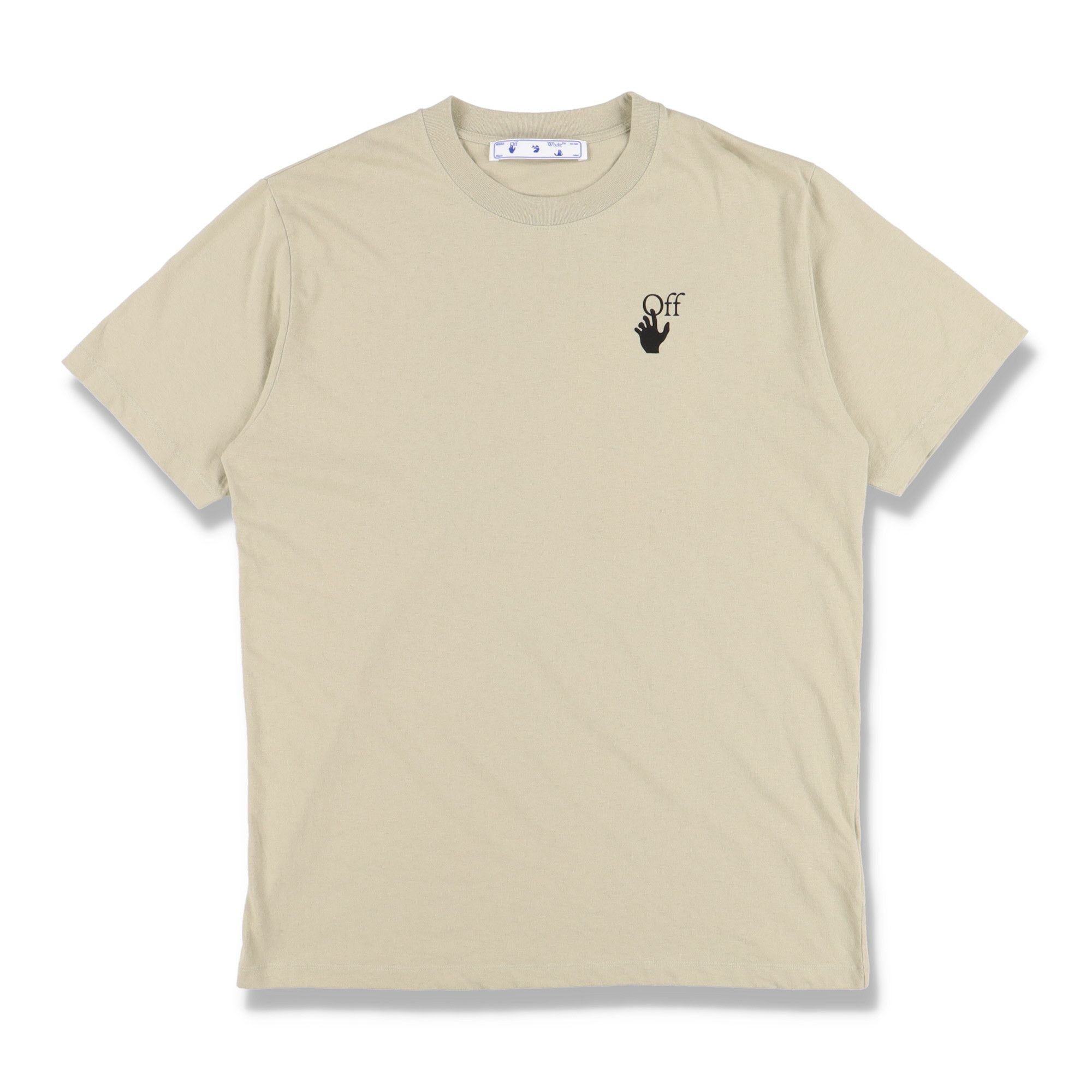 Off-White Beige Bubble Arrows Logo T-Shirt Size US XXL / EU 58 / 5 - 5 Thumbnail