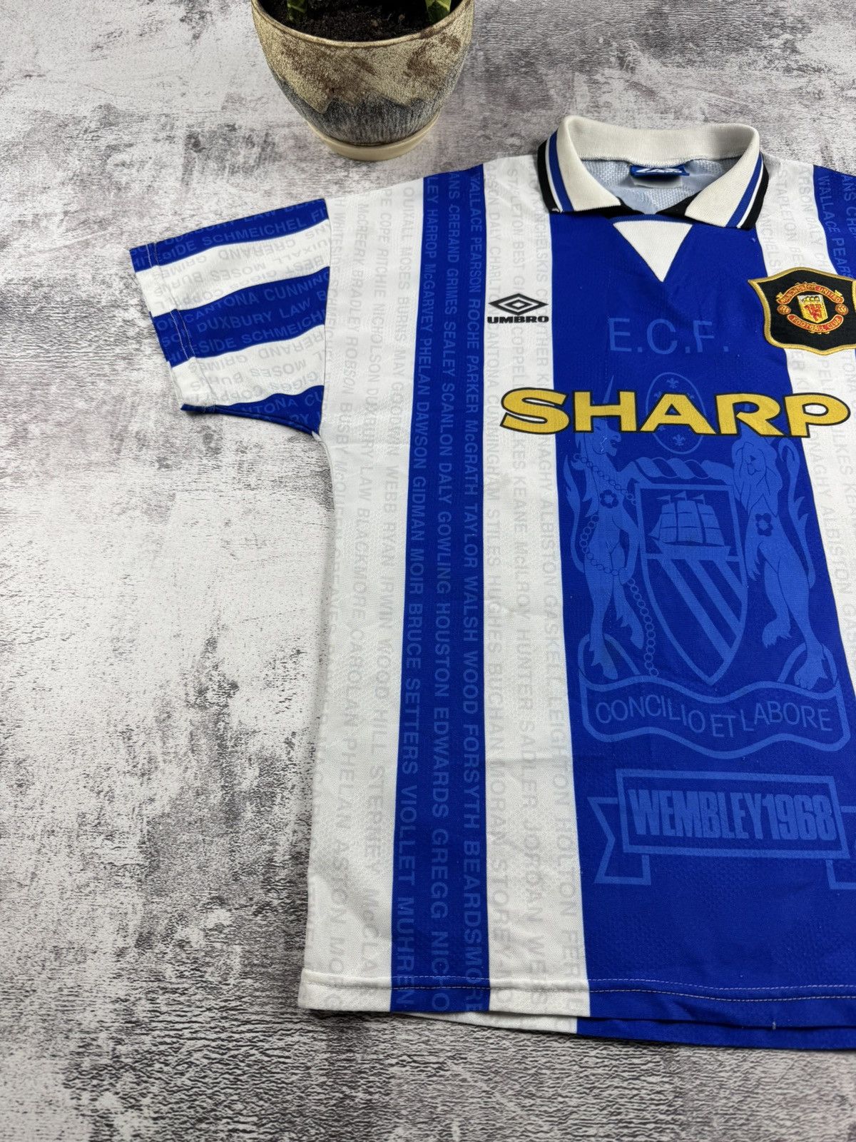 Umbro Umbro Manchester 1994/1996 Paul Ince 8 Third Kit Shirt Jersey Size US M / EU 48-50 / 2 - 8 Thumbnail