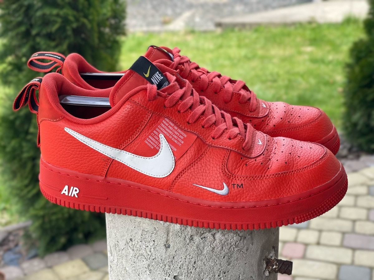 Nike NIKE AIR FORCE 1 '07 LV8 UTILITY OVERBRANDING SIZE US 11 Size US 11 / EU 44 - 1 Thumbnail