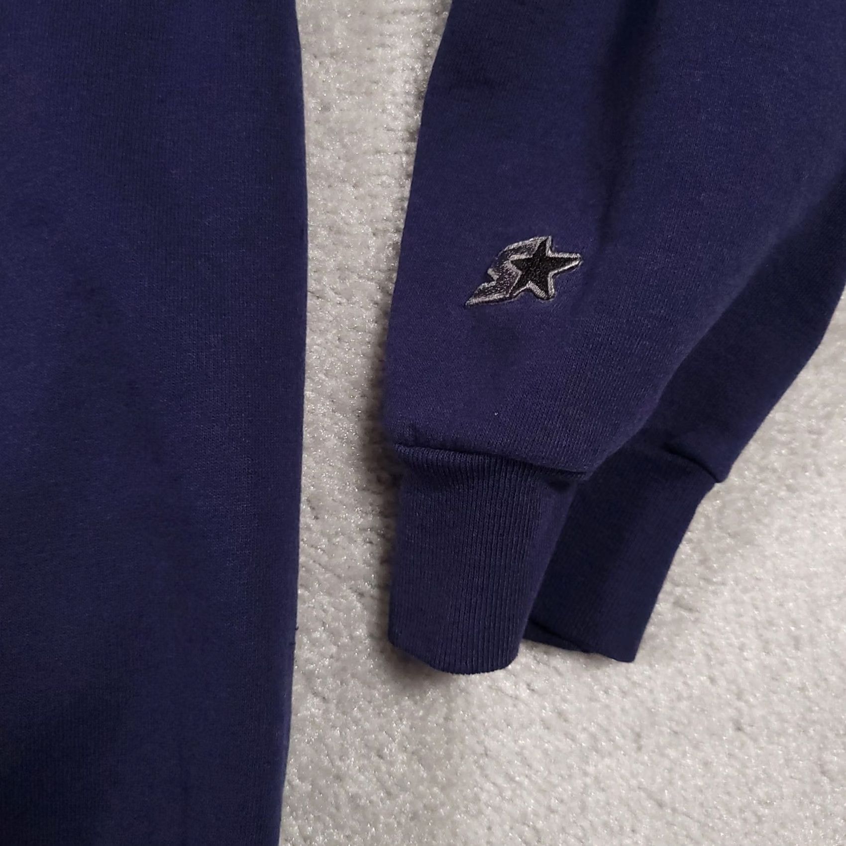Starter VINTAGE Starter Sweatshirt Crewneck Mens Large Navy Blue Embroidered Y2K 90s Size US L / EU 52-54 / 3 - 5 Thumbnail