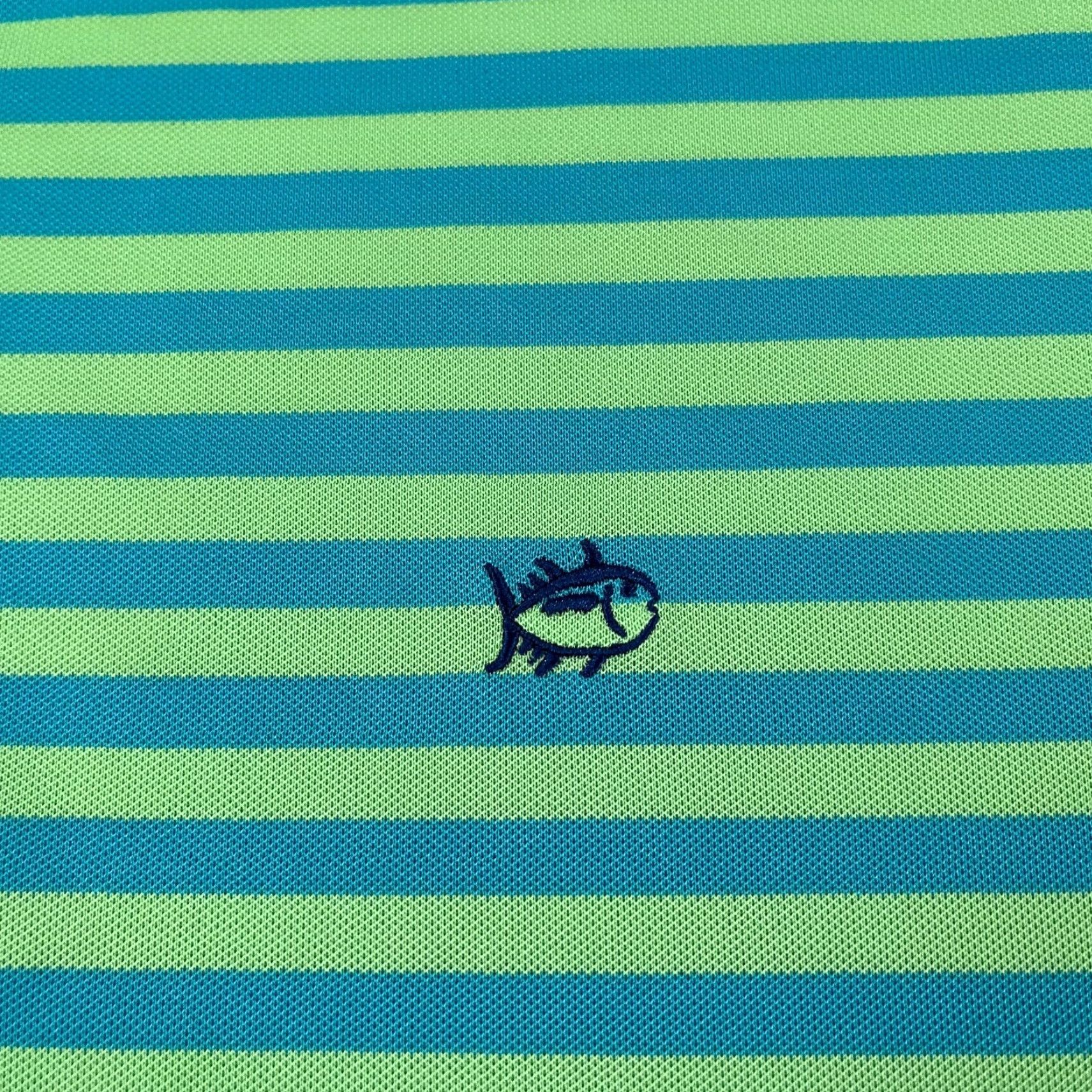 Southern Tide SOUTHERN TIDE Polo Shirt Mens Medium Green Spring Valley Hunt Club Golf S/S Multicolor Size US M / EU 48-50 / 2 - 3 Thumbnail