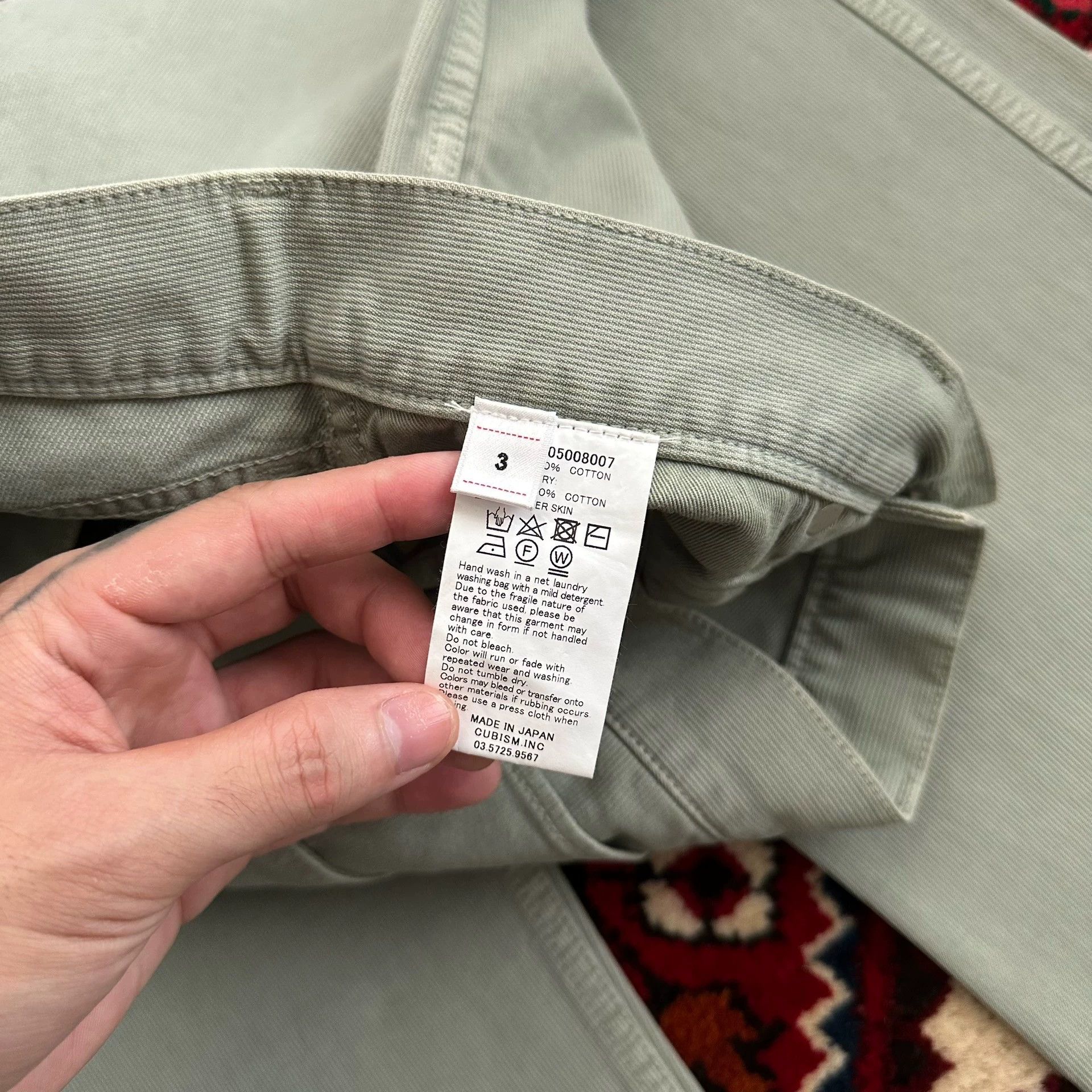 Visvim VISVIM 23SS FLUXUS 01 DMGD Size 3 DRY PIQUE pants Size US 34 / EU 50 - 4 Thumbnail