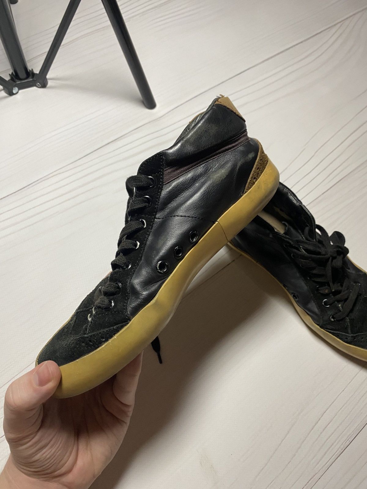 Golden Goose Golden Goose Midstar skateboard shoes sneakers Size US 6 / IT 36 - 16 Thumbnail