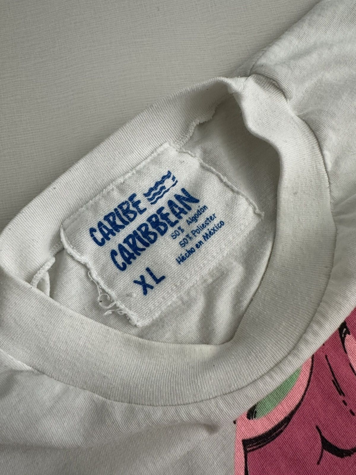 Caribbean × Vintage Vintage 80s Cool Pig Cozumel Mexico Souvenir Tshirt RARE Size XL / US 12-14 / IT 48-50 - 4 Thumbnail