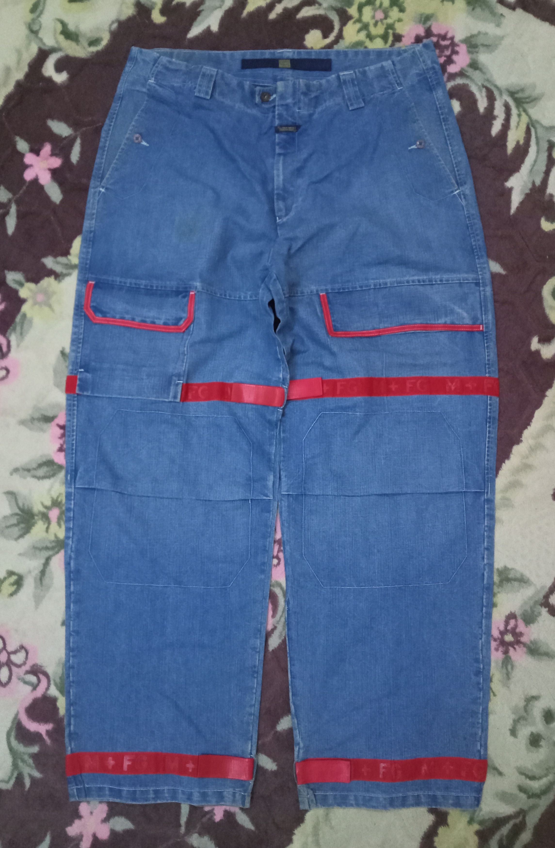 Designer × Marithe + Francois Girbaud Marithe Francois Girbaud Vintage Denim Baggy Pants Size US 42 / EU 58 - 1 Thumbnail