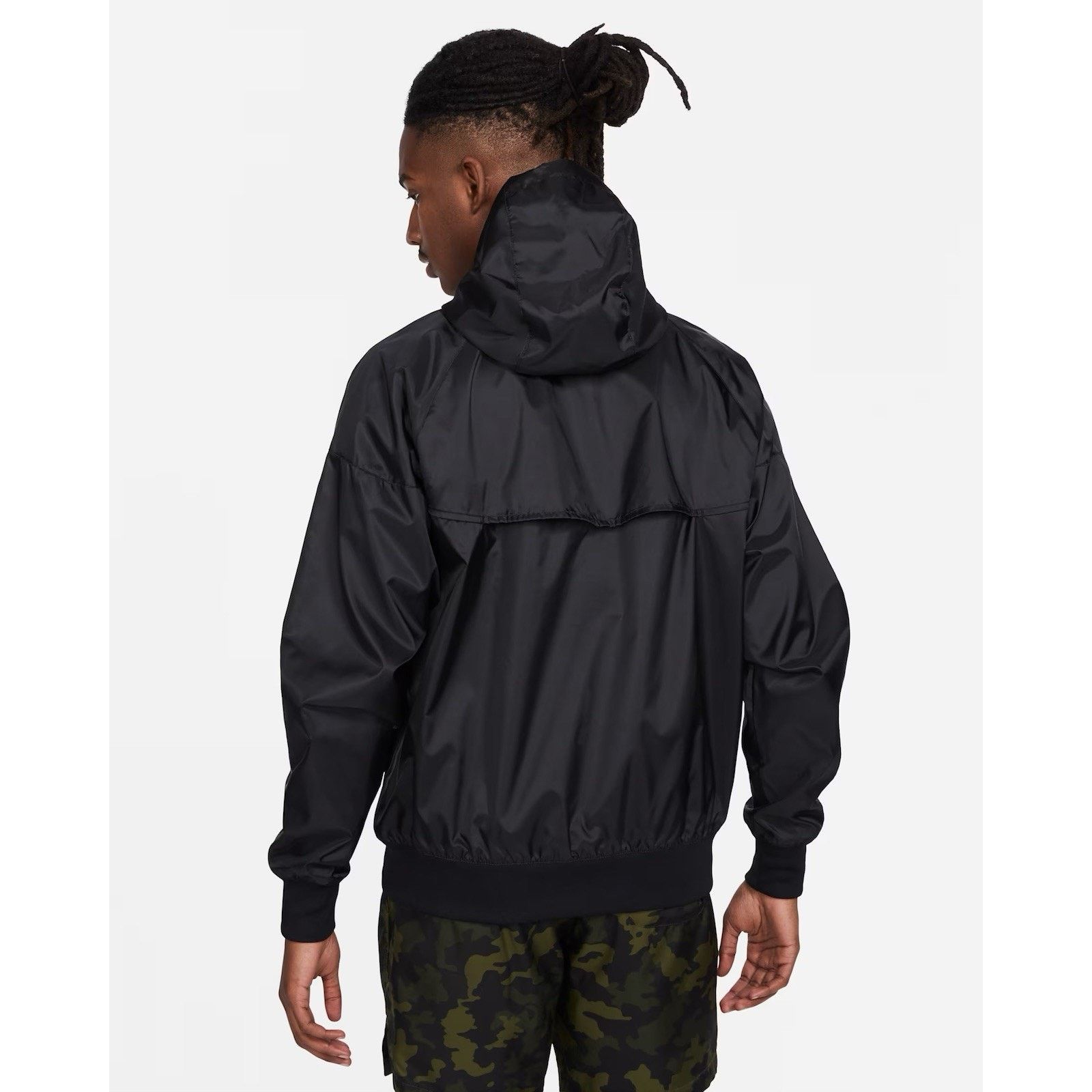 Nike Nike Windrunner Full Zip Hoodie Windbreaker Black Medium Size US M / EU 48-50 / 2 - 2 Thumbnail