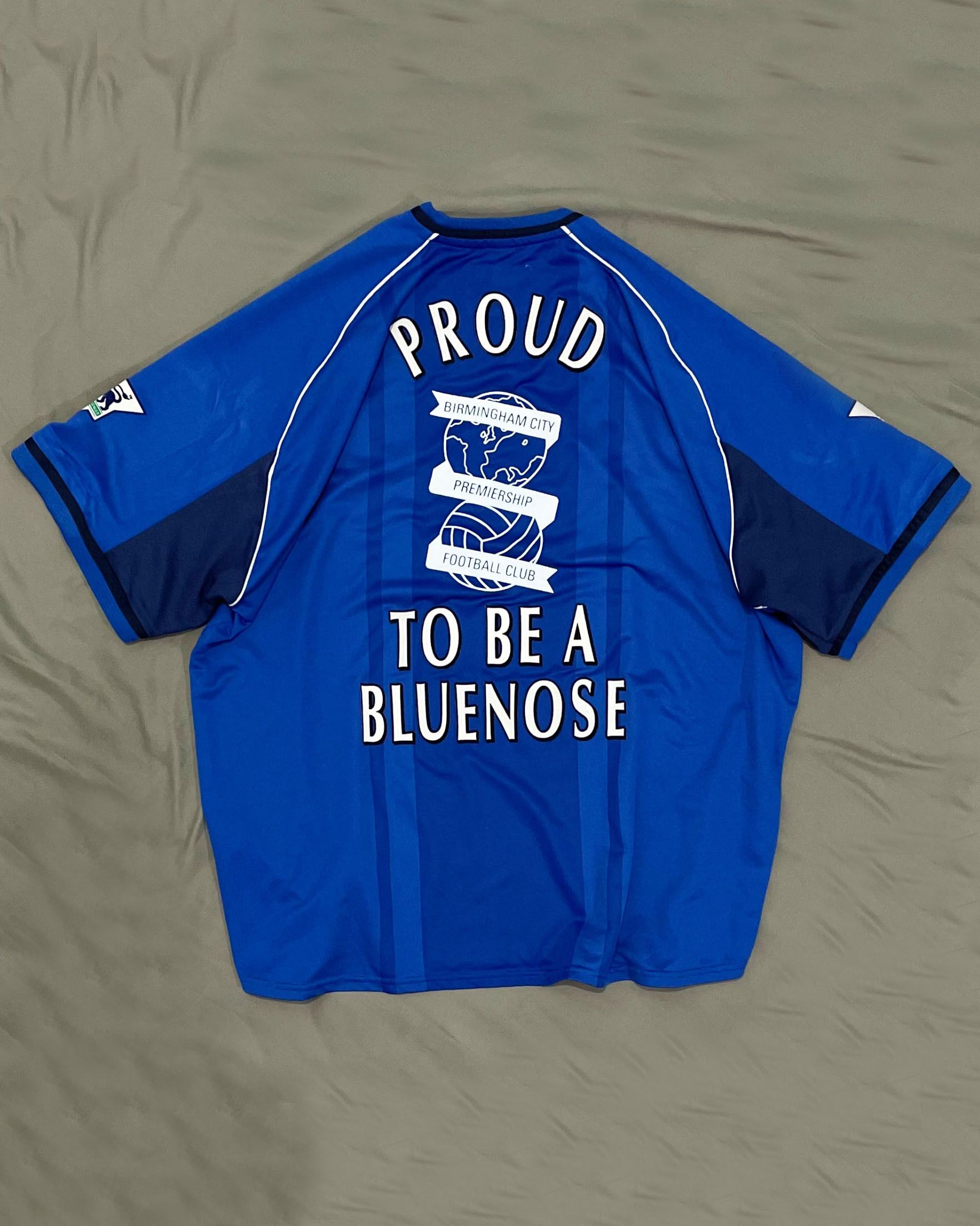 Le Coq Sportif Birmingham City Home Kit 2002 2003 Size US XXL / EU 58 / 5 - 2 Thumbnail