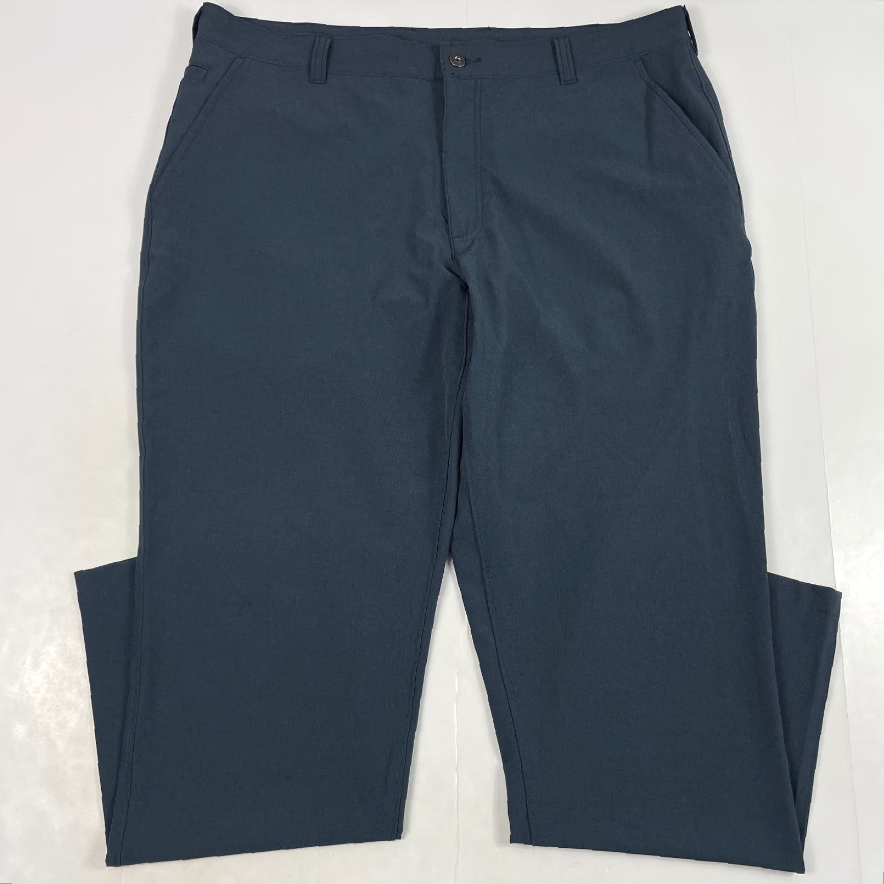 Vintage Duluth Mens Pants 40 x 32 Blue Chino Stretch Straight Leg Casual Workwear Outdoor Regular Adult Mens Size US 40 / EU 56 - 2 Thumbnail