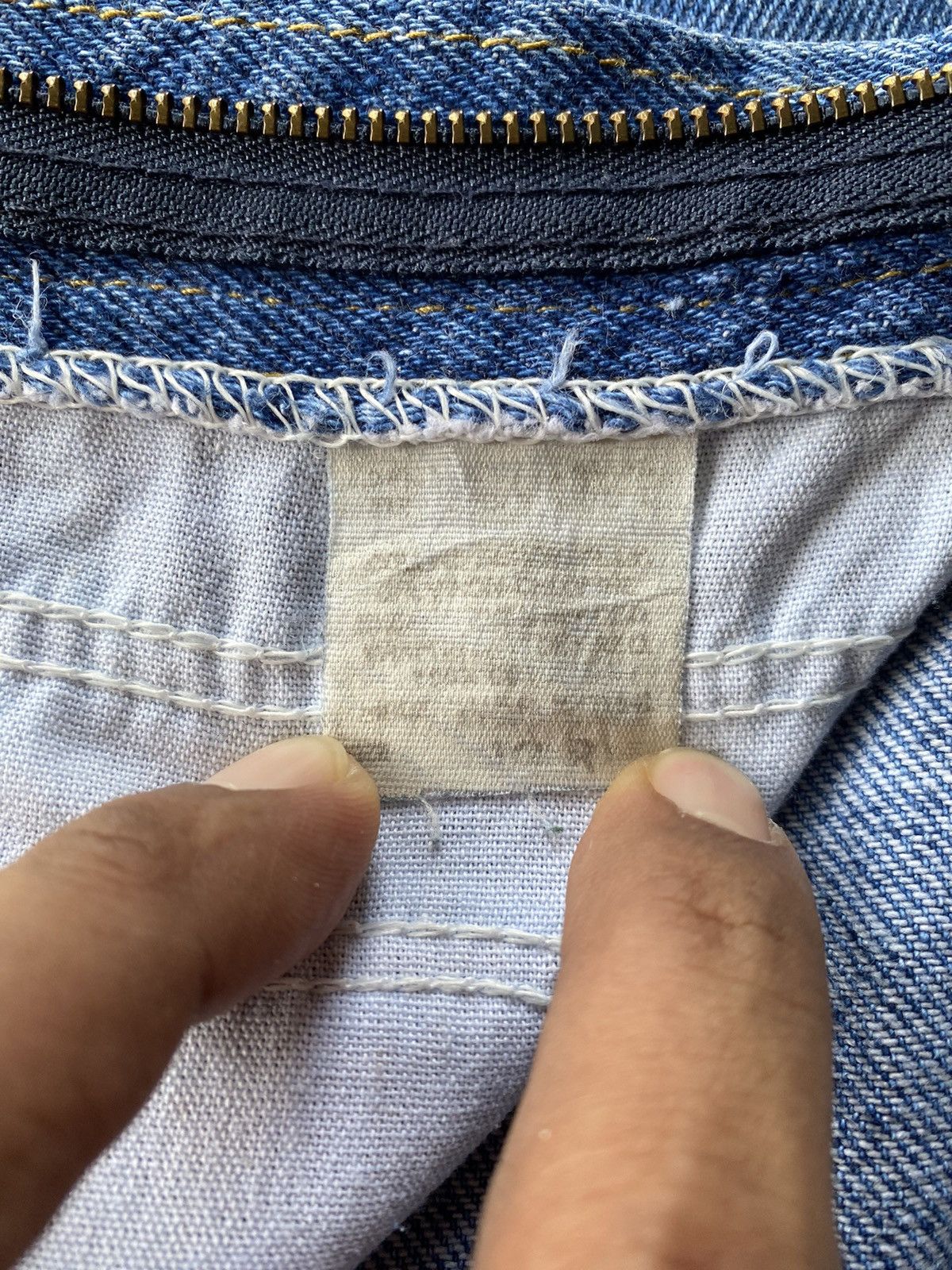 L.L. Bean × Vintage Vintage L.L.Bean Distressed Dirty Ballon Jeans Size US 31 - 10 Thumbnail