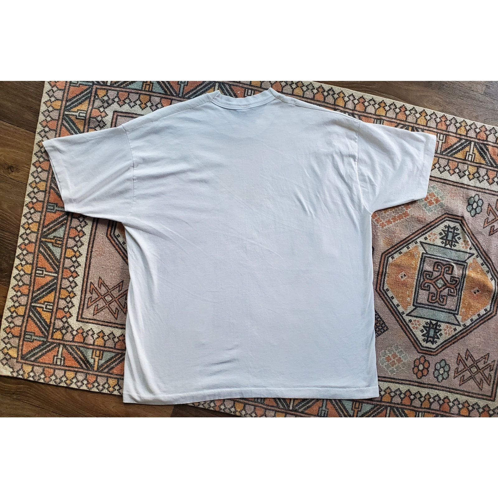 Fruit Of The Loom Graffiti Spray Paint Style Single Stitch Mexico Flag Shirt Size US XXL / EU 58 / 5 - 4 Thumbnail
