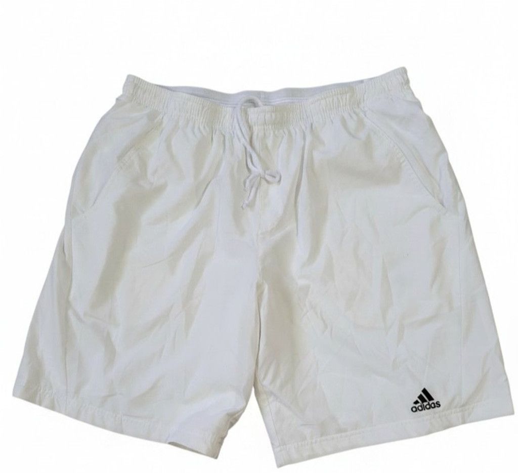 Adidas Adidas Climalite White Lined Polyester Spandex Blend Drawstr Size US 36 / EU 52 - 2 Thumbnail
