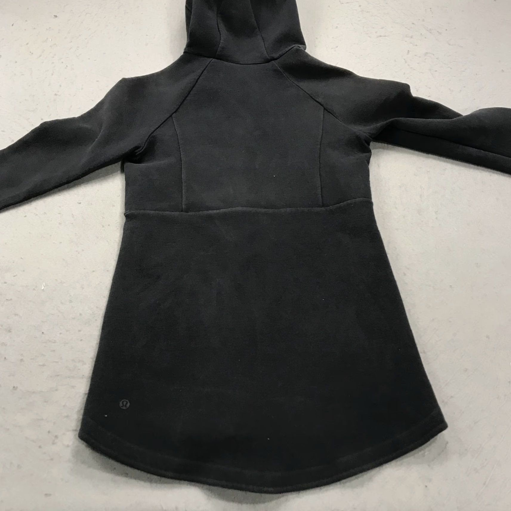 Lululemon Lululemon Jacket Womens 2 Black Long Full Zip Hooded Outdoor Casual Shirt/Hoodie? Size XS / US 0-2 / IT 36-38 - 5 Thumbnail