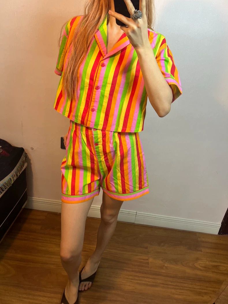 Kenzo KENZO Rainbow striped set Size M / US 6-8 / IT 42-44 - 8 Thumbnail