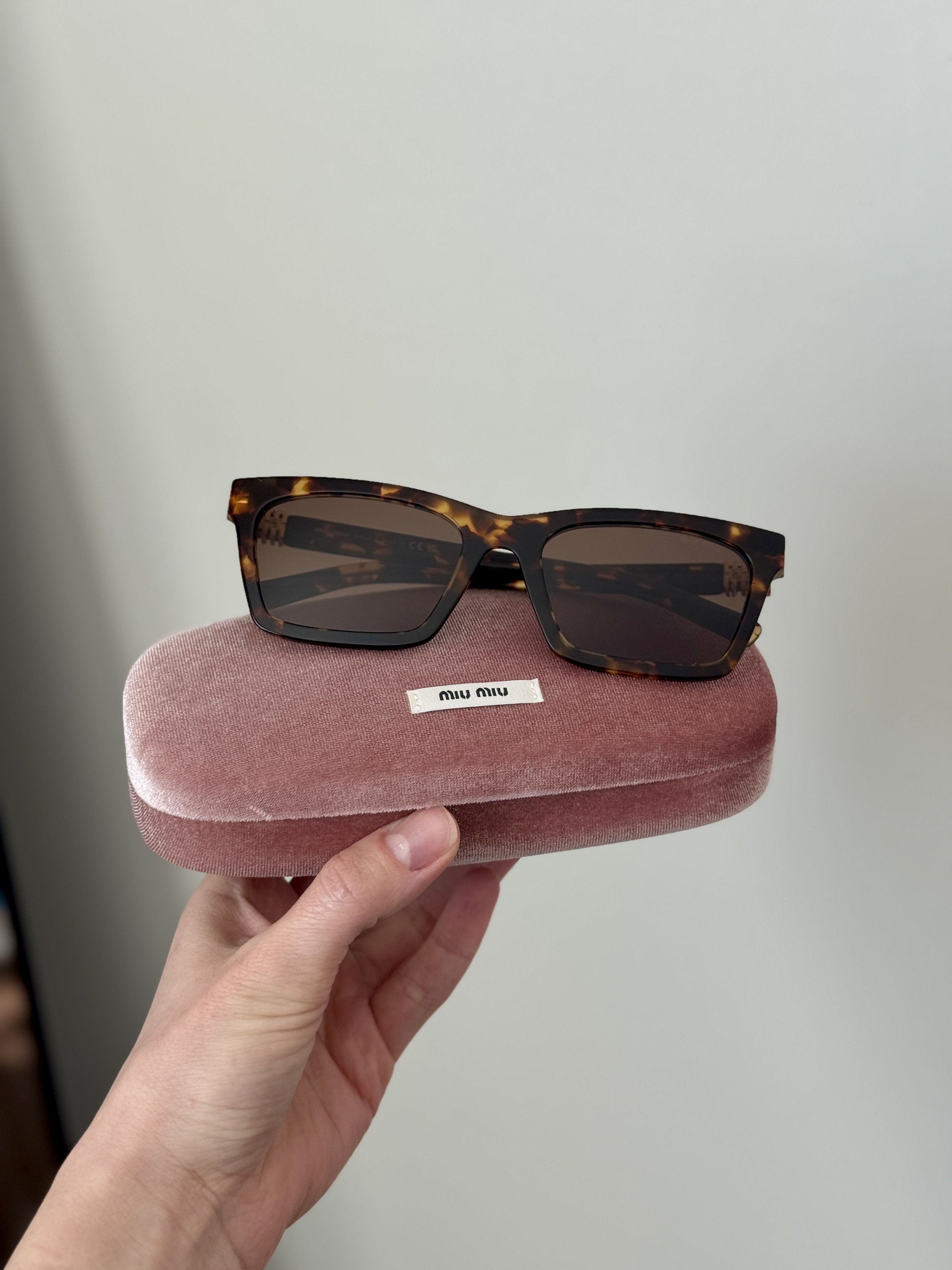 Miu Miu Miu Miu Women Sunglasses MUA05S 14L60M NEW AUTHENTIC Size ONE SIZE - 2 Thumbnail
