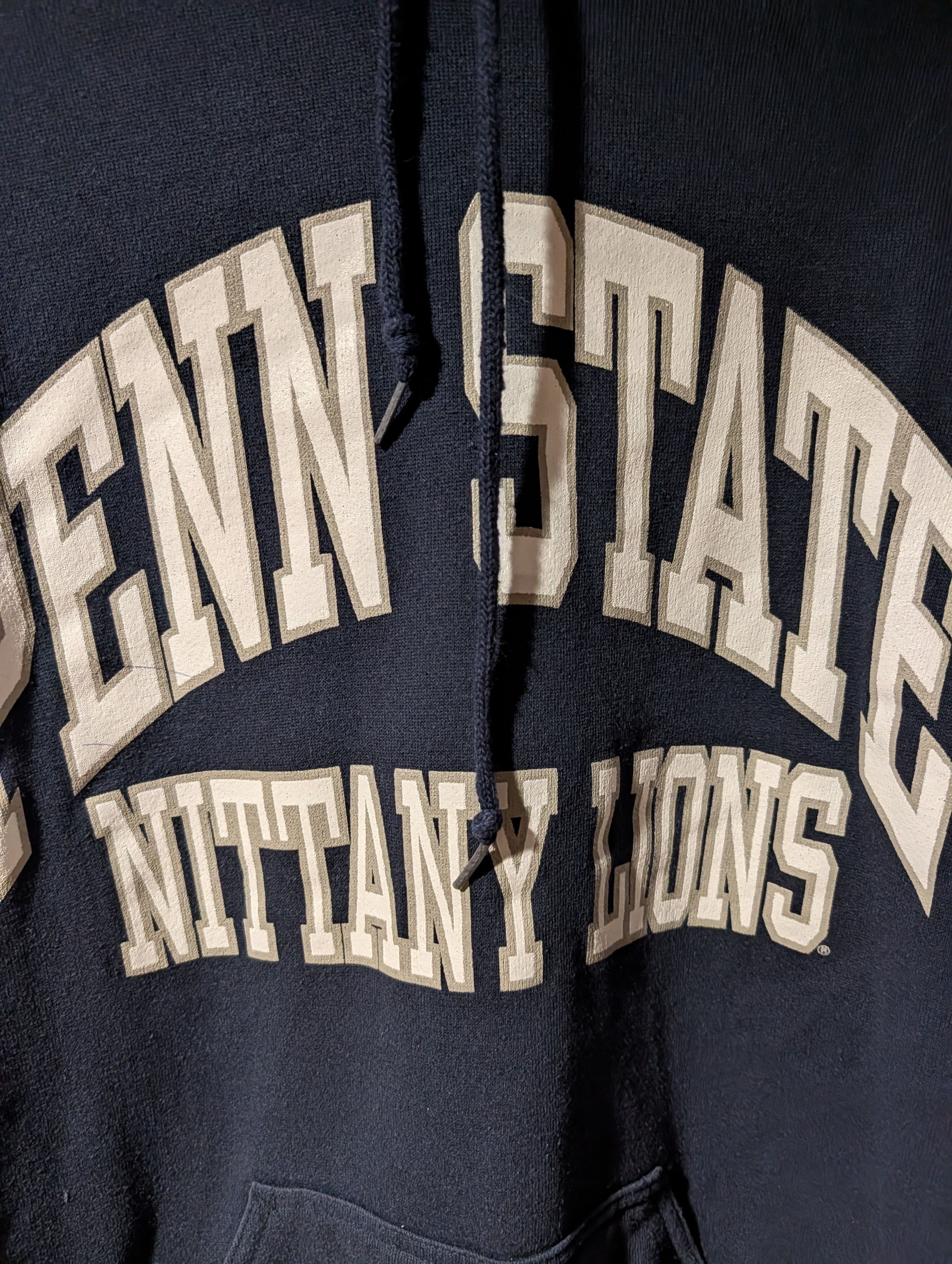 NCAA Vtg 90s Penn State Nittany Lions TNT Hoodie Sweatshirt Size US XL / EU 56 / 4 - 2 Thumbnail