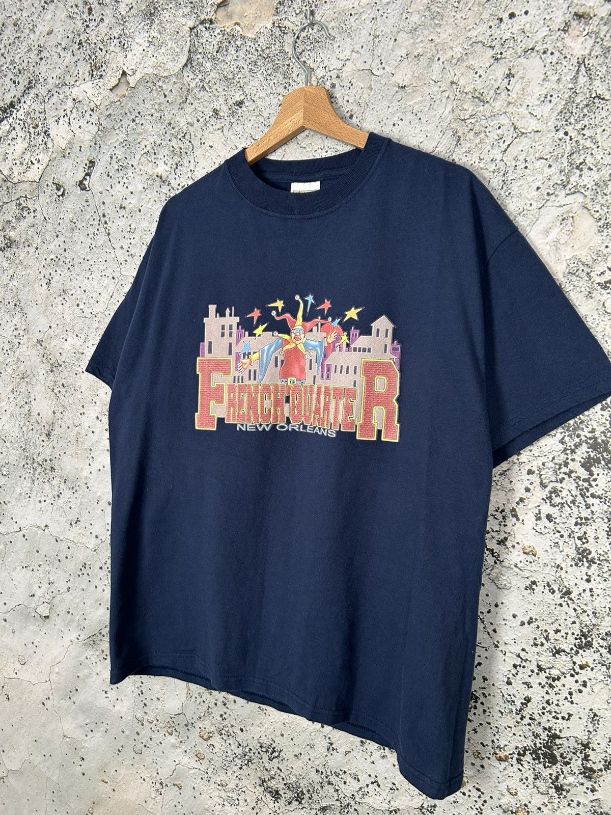 Vintage Vintage French Quarter New Orleans Graphic Tee Baggy Boxy Size US L / EU 52-54 / 3 - 2 Thumbnail