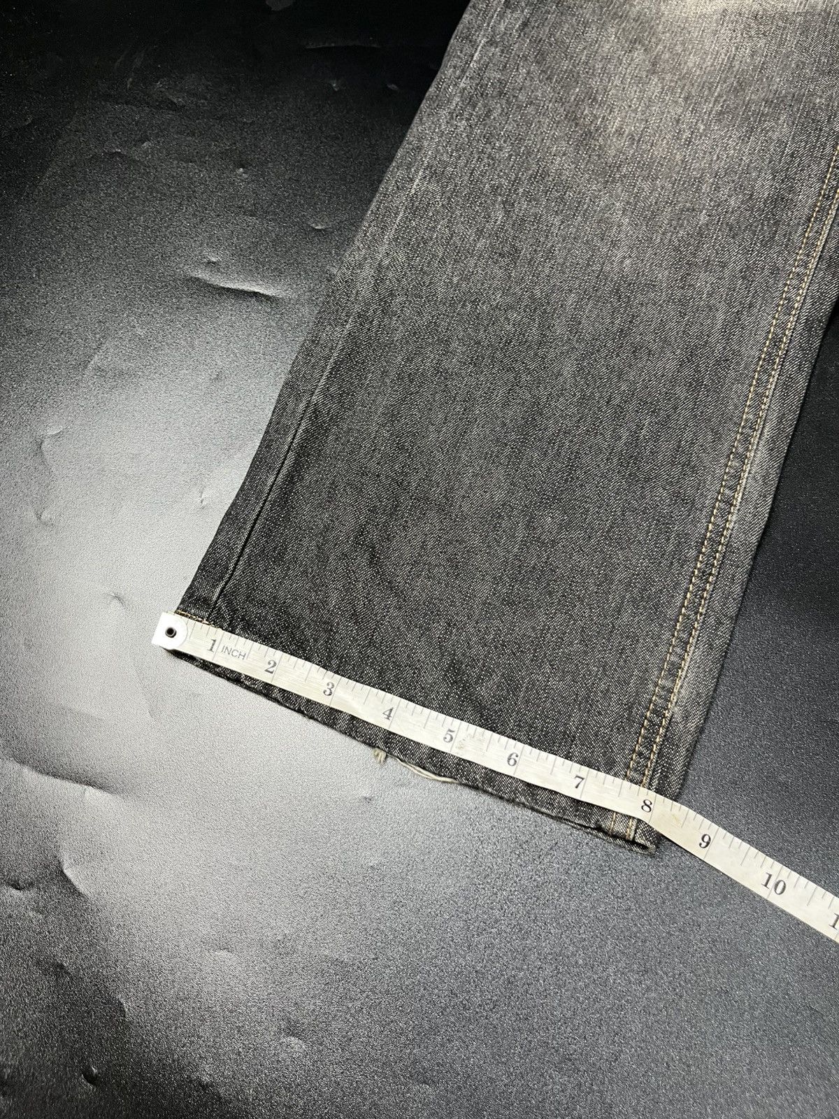 If Six Was Nine × Japanese Brand × Le Grande Bleu (L.G.B.) Japanese Gimmick Zipper Bondage Jeans by premium vintage Size US 31 - 16 Thumbnail
