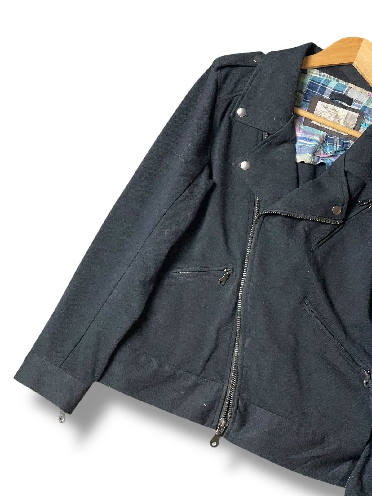 Japanese Brand × Vintage Japanese Brand Punk Bike Jacket Style (103) Size US XXS / EU 40 - 4 Thumbnail