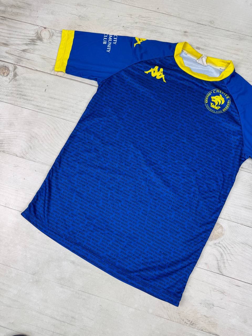 Kappa Kappa Chester FC 2021 2022 Training Shirt Soccer Jersey Size US M / EU 48-50 / 2 - 3 Thumbnail