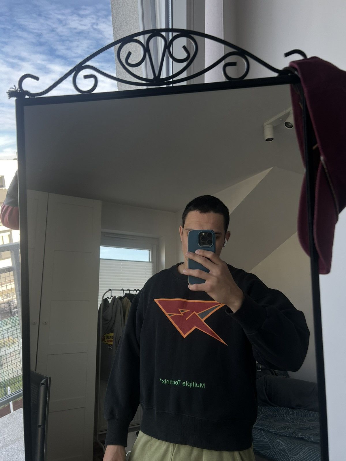 Stussy 00’s STUSSY X NEXUS VII 7 MULTIPLE TECHNIX CREWNECK CROPFIT Size US M / EU 48-50 / 2 - 2 Thumbnail