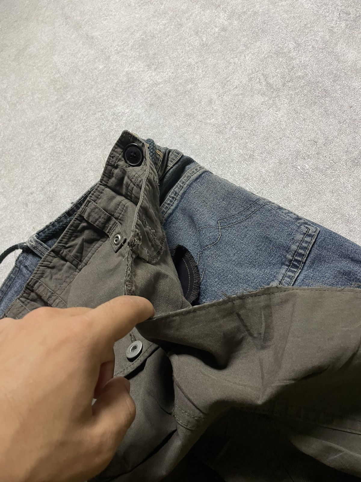 14th Addiction 2000s Skull 14th Addiction Flared Jeans Mud Wash Distressed Size US 34 / EU 50 - 17 Thumbnail
