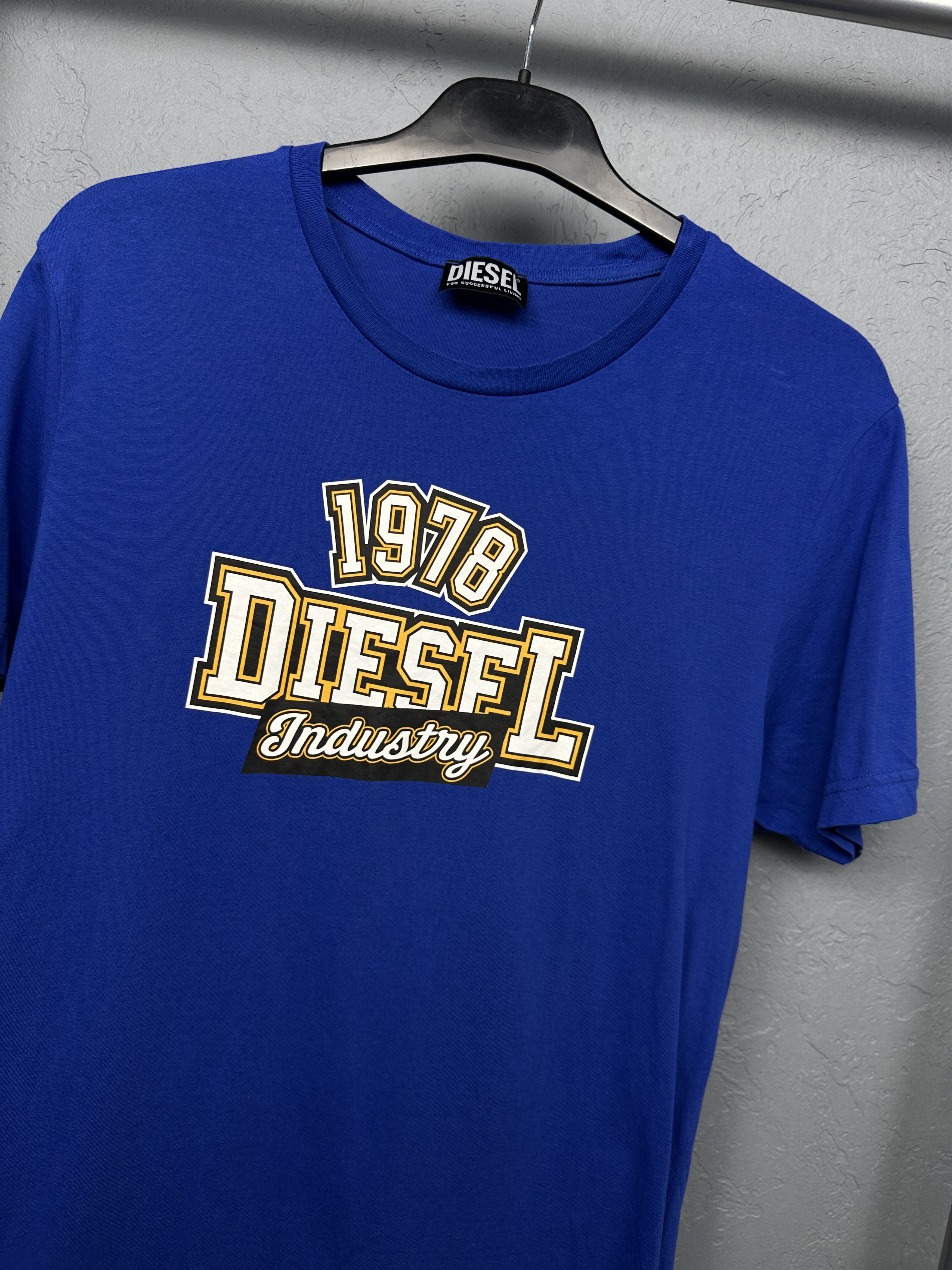 Diesel Diesel Big Logo Mens T-Shirt Tee Size US L / EU 52-54 / 3 - 2 Thumbnail
