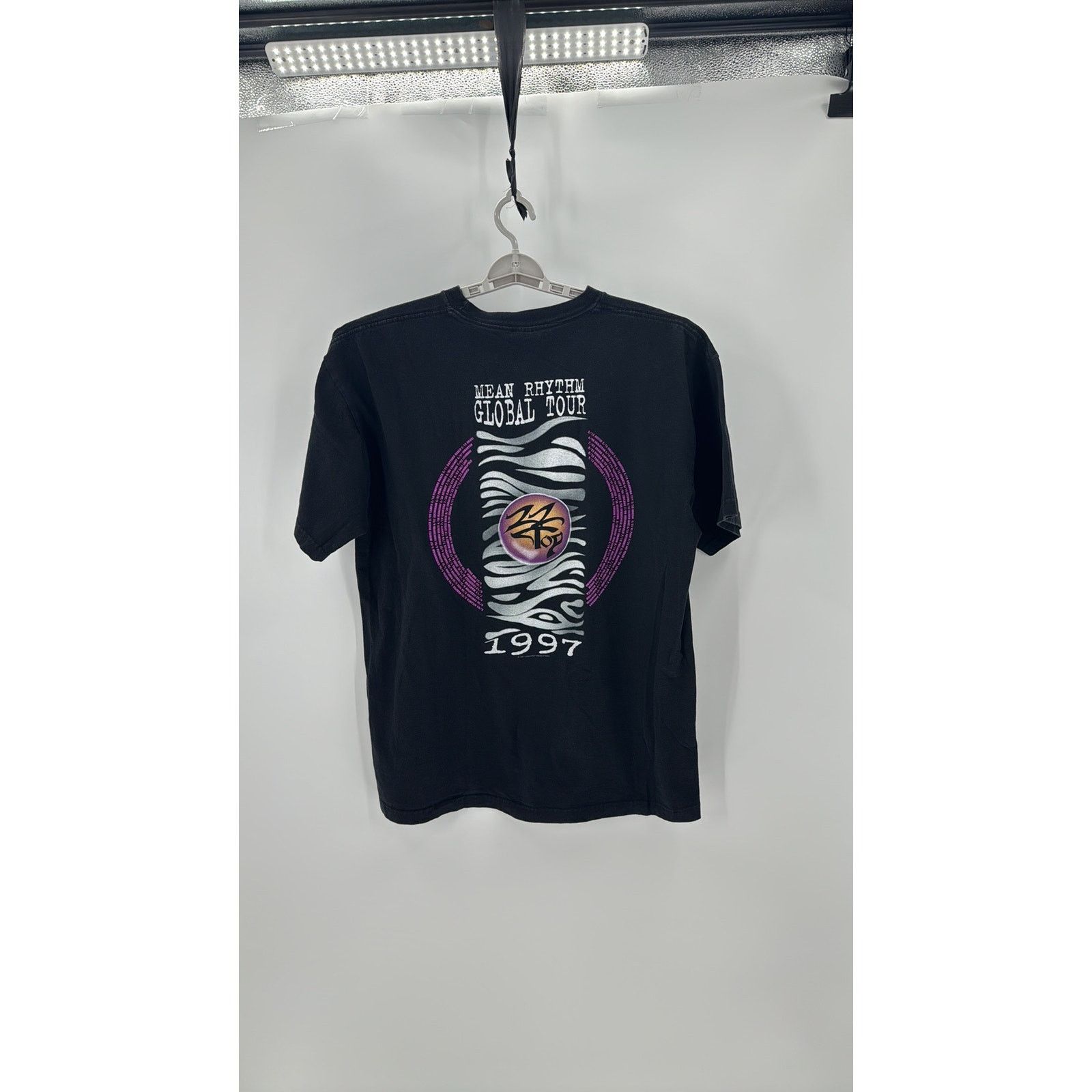 Vintage Vintage 1997 ZZ Top's Mean Rhythm Global Tour T-Shirt unisex Size US XL / EU 56 / 4 - 8 Thumbnail