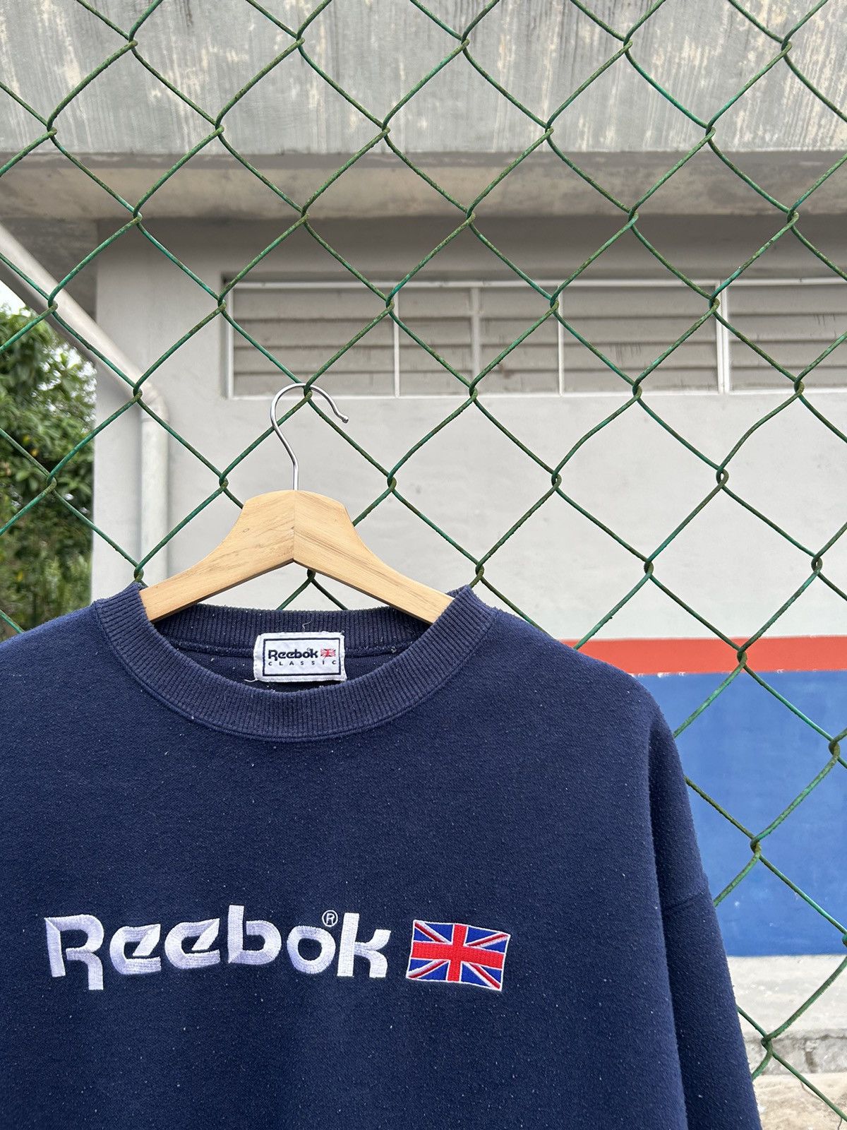 Reebok Vintage Reebok Baggy Sweatshirt embroidery logo Size US L / EU 52-54 / 3 - 2 Thumbnail