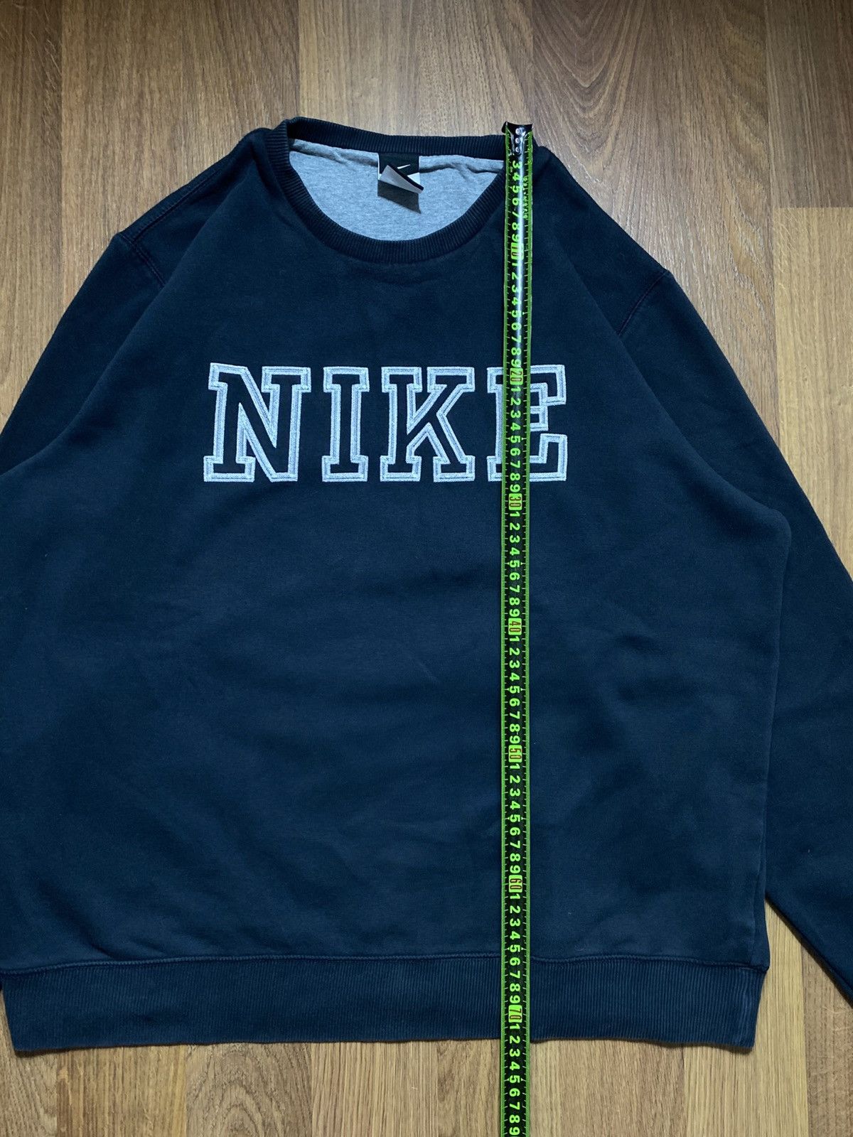 Nike Nike Sweatshirt Big Embroidered Logo Boxy Baggy Fit Size US XL / EU 56 / 4 - 3 Thumbnail