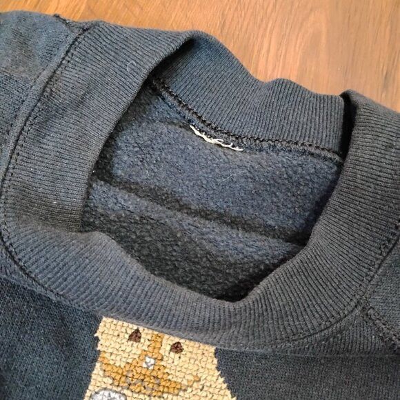 Other Vintage Cat Kitten Mouse Crewneck Sweatshirt Cottage Core Size US L / EU 52-54 / 3 - 3 Thumbnail