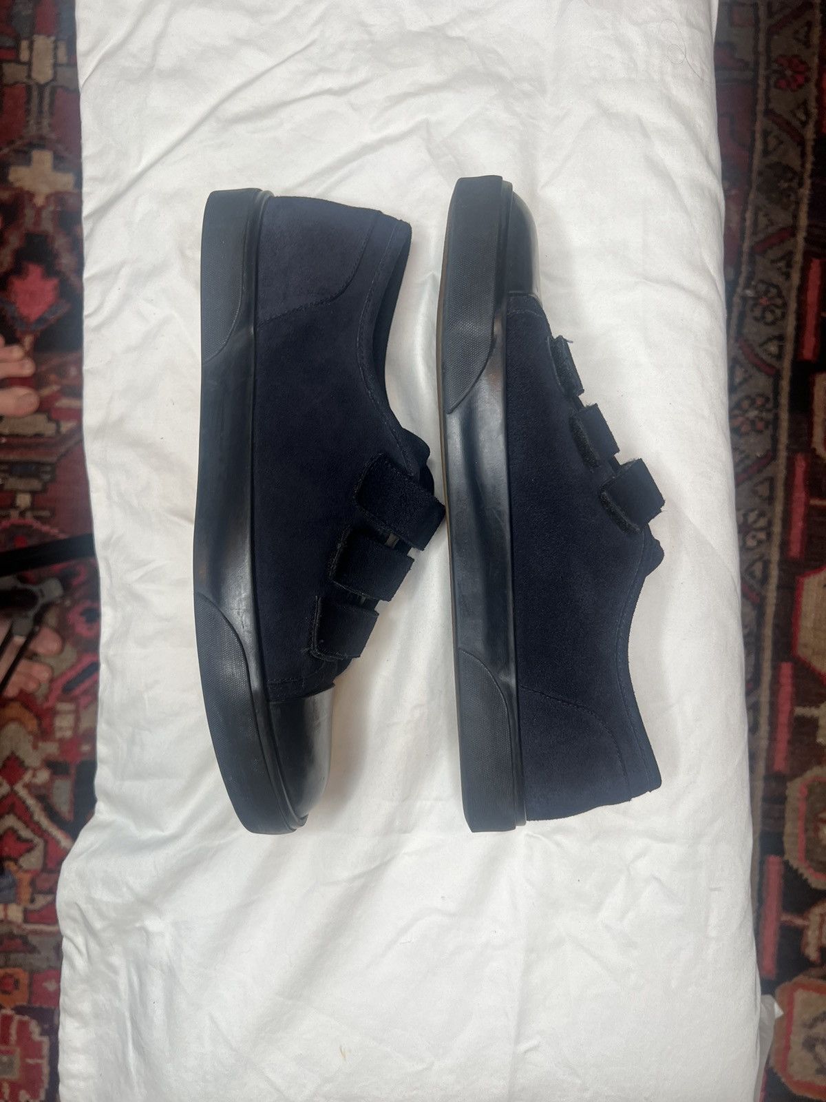 A.P.C. × Japanese Brand A.P.C Navy Suede Leather Shoes Size US 10 / EU 43 - 4 Thumbnail