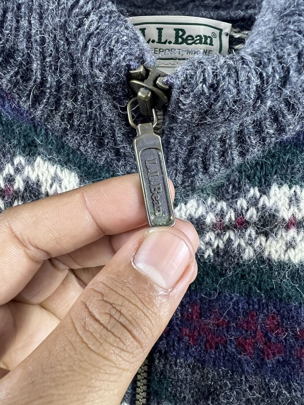 L.L. Bean Vintage L.L Bean fleece outdoor chimayo design Size US M / EU 48-50 / 2 - 6 Thumbnail