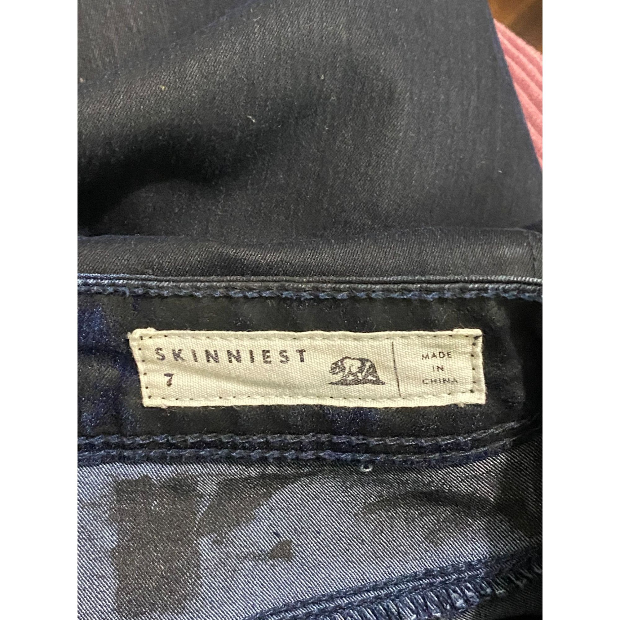 Other × Vintage Vintage Bullhead Denim Co. Skinniest Denim Jeans Size 7 W26 Size 26" / US 2 / IT 38 - 4 Thumbnail