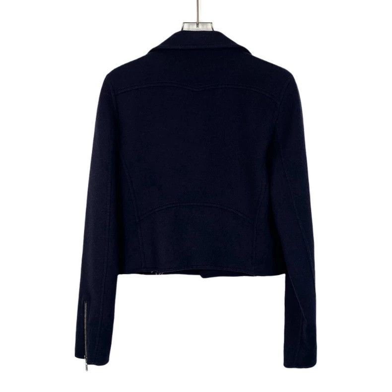 Louis Vuitton Louis Vuitton Dark blue logo print full print wool lapel z Size XS / US 0-2 / IT 36-38 - 2 Thumbnail