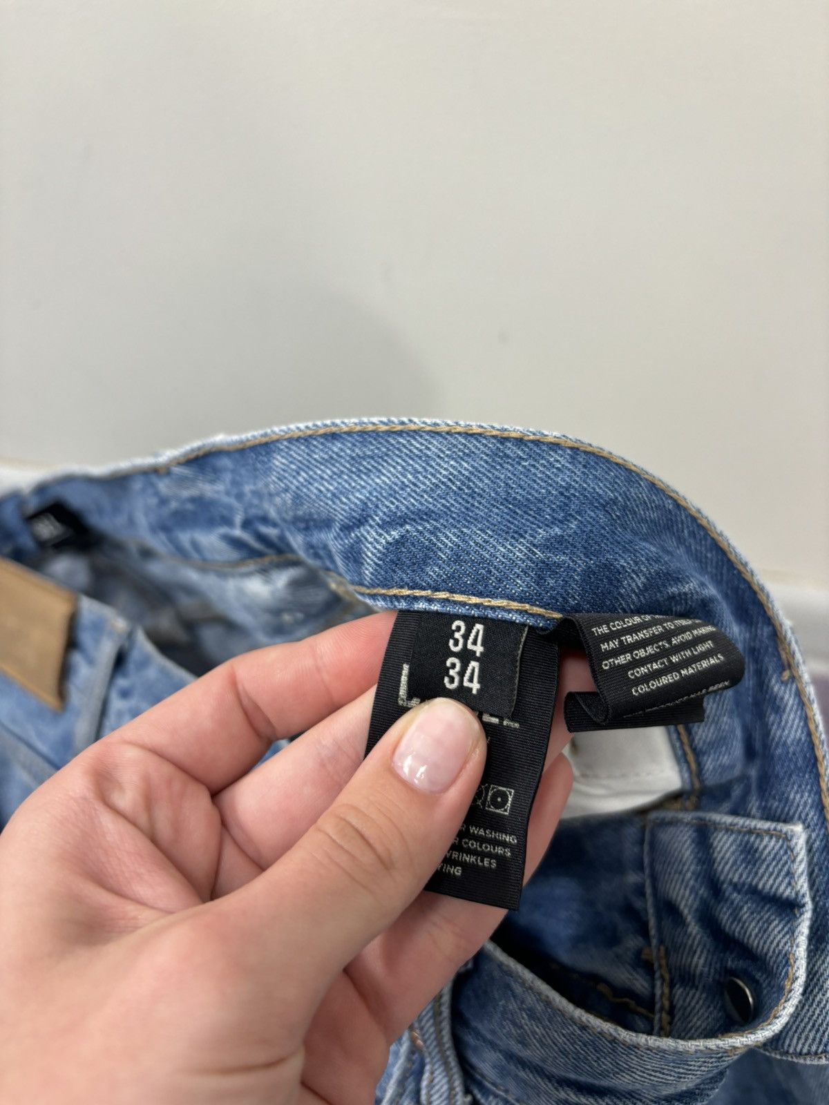 Diesel Diesel Men’s Y2K Straight Fit Light Blue Hype Denim Jeans Size US 34 / EU 50 - 10 Thumbnail