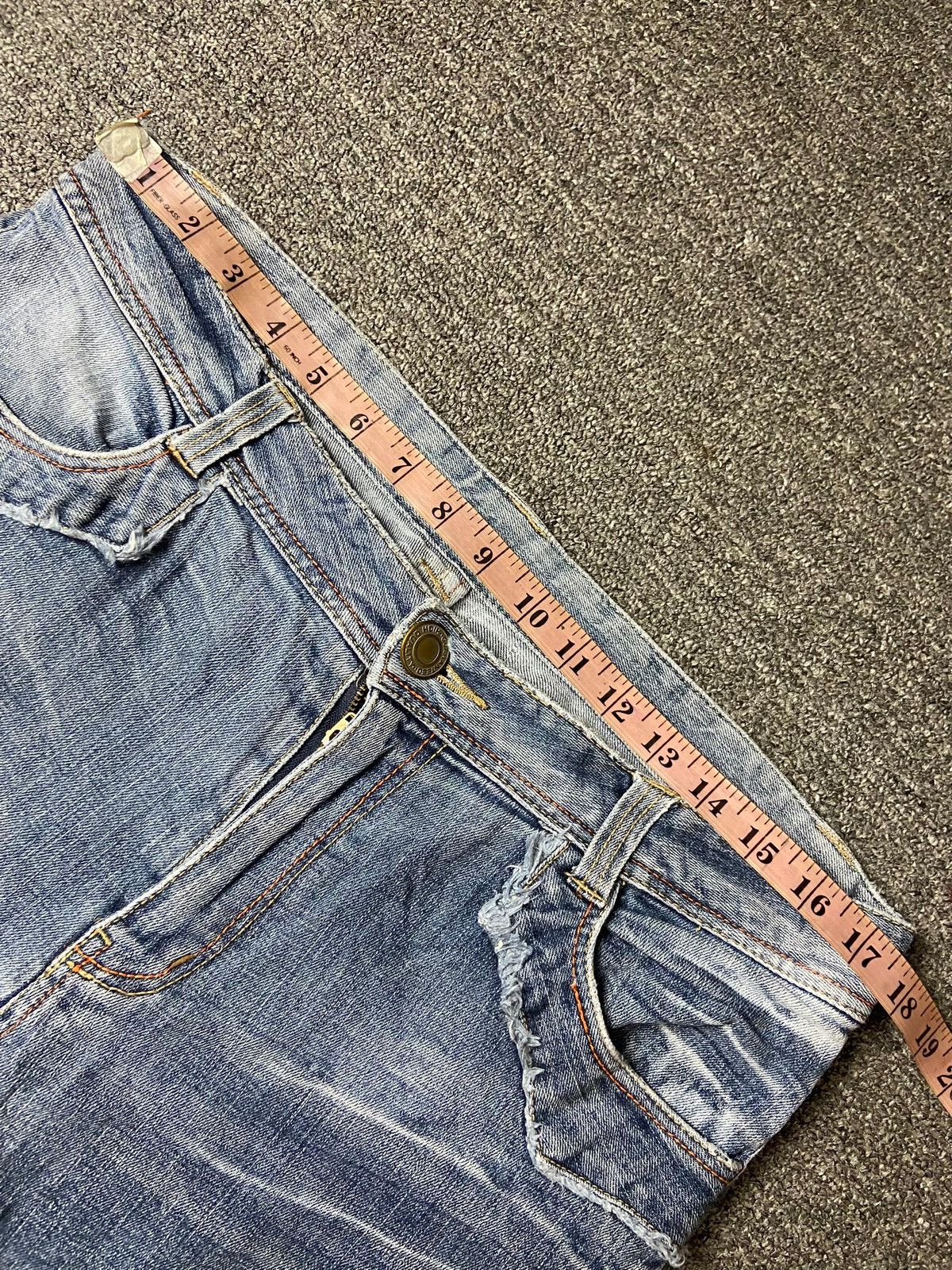Japanese Brand Vintage Copper Smith Light Wash Denim Jeans (143) Size US 35 - 6 Thumbnail