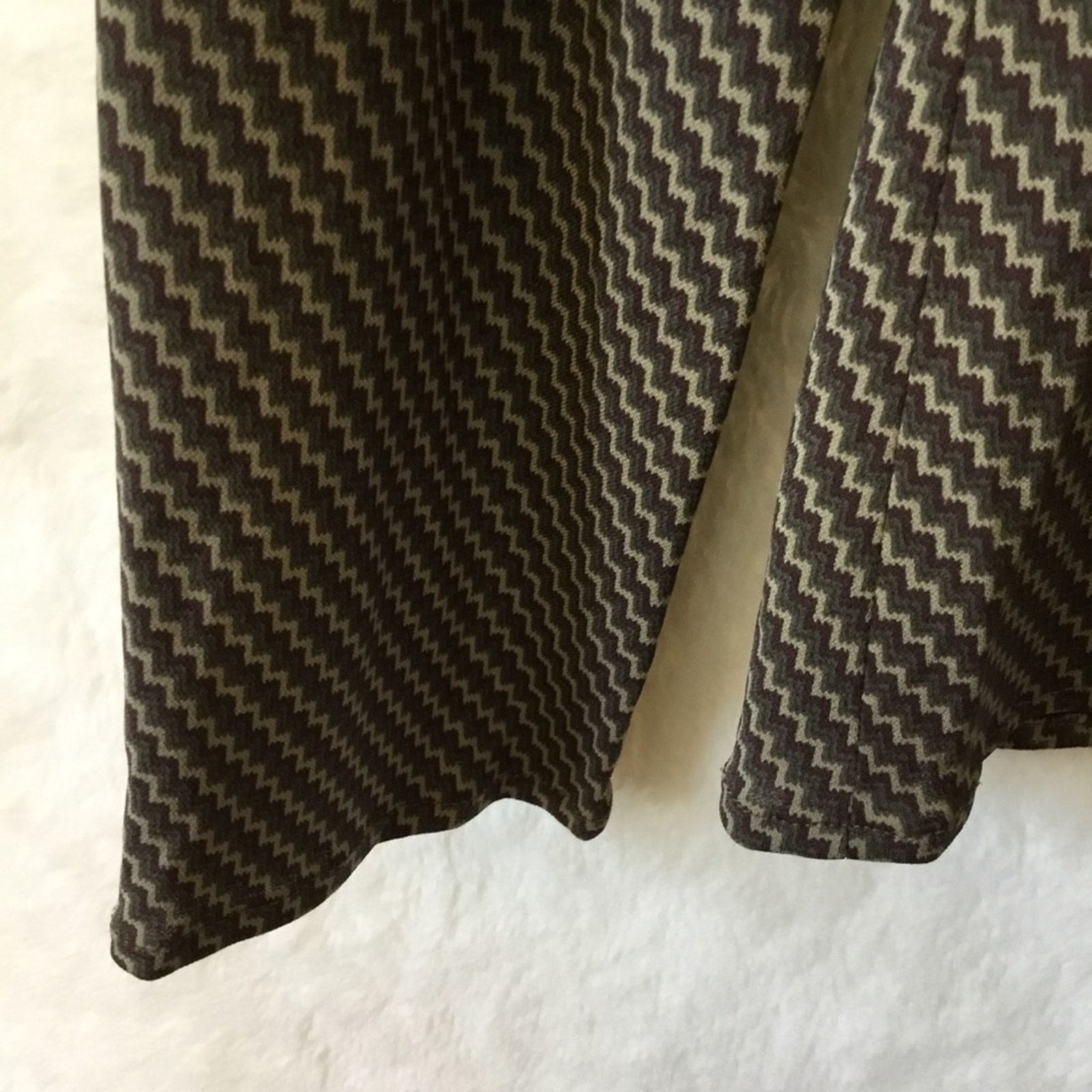 Other Unite! Olive Green Pattern Long Sleeve Top Size M / US 6-8 / IT 42-44 - 4 Thumbnail