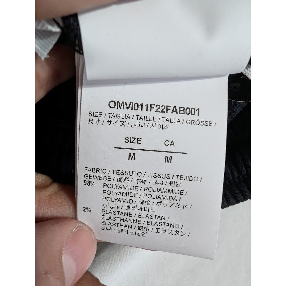Off-White o1rshd1 Q:2 / Diag Outl Block Sweatpant & Jogger Black/Green Size US 32 / EU 48 - 18 Thumbnail