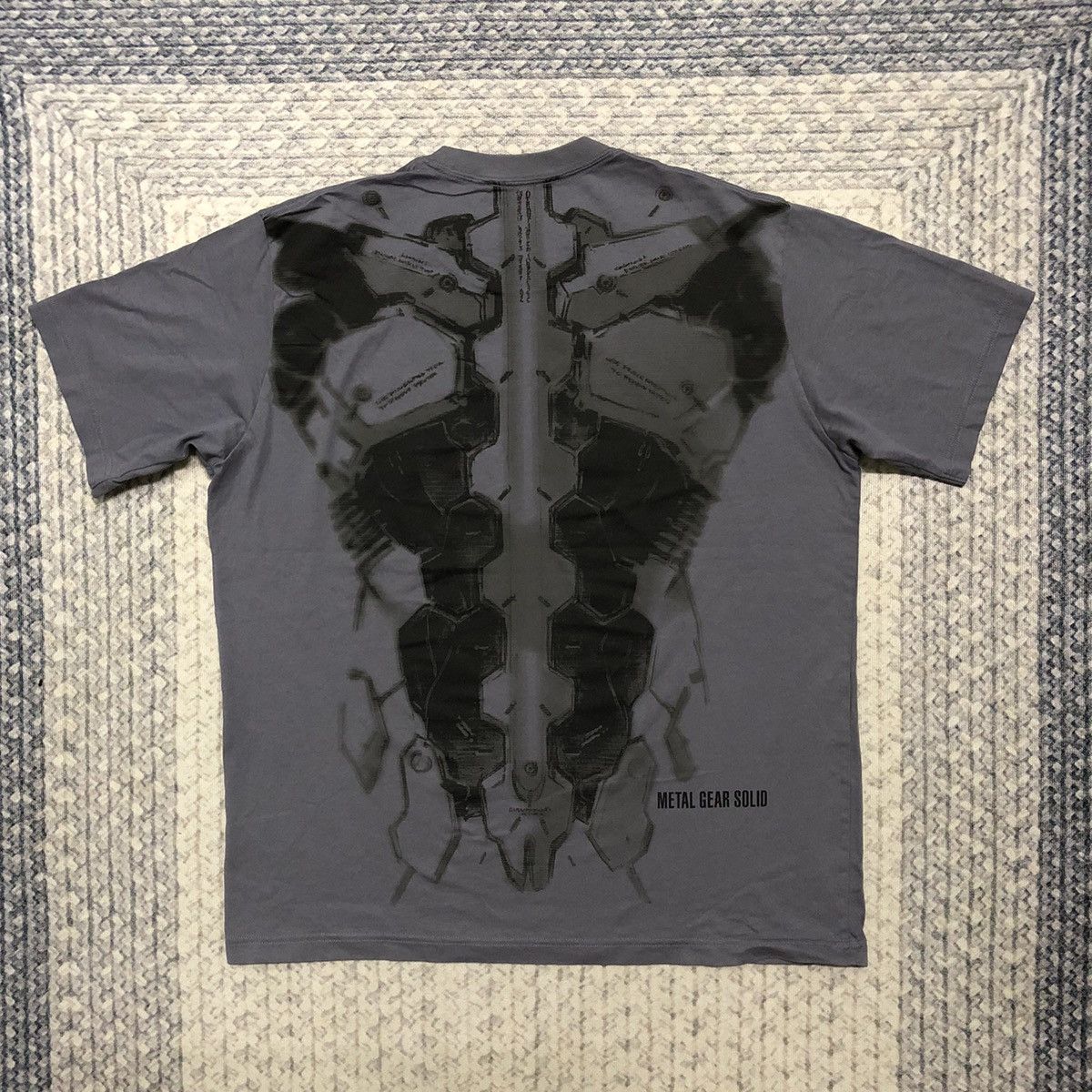 Playstation × Uniqlo Rare Distressed Uniqlo X Metal Gear Solid ‘Robot Suit’ Tees Size US XL / EU 56 / 4 - 8 Thumbnail