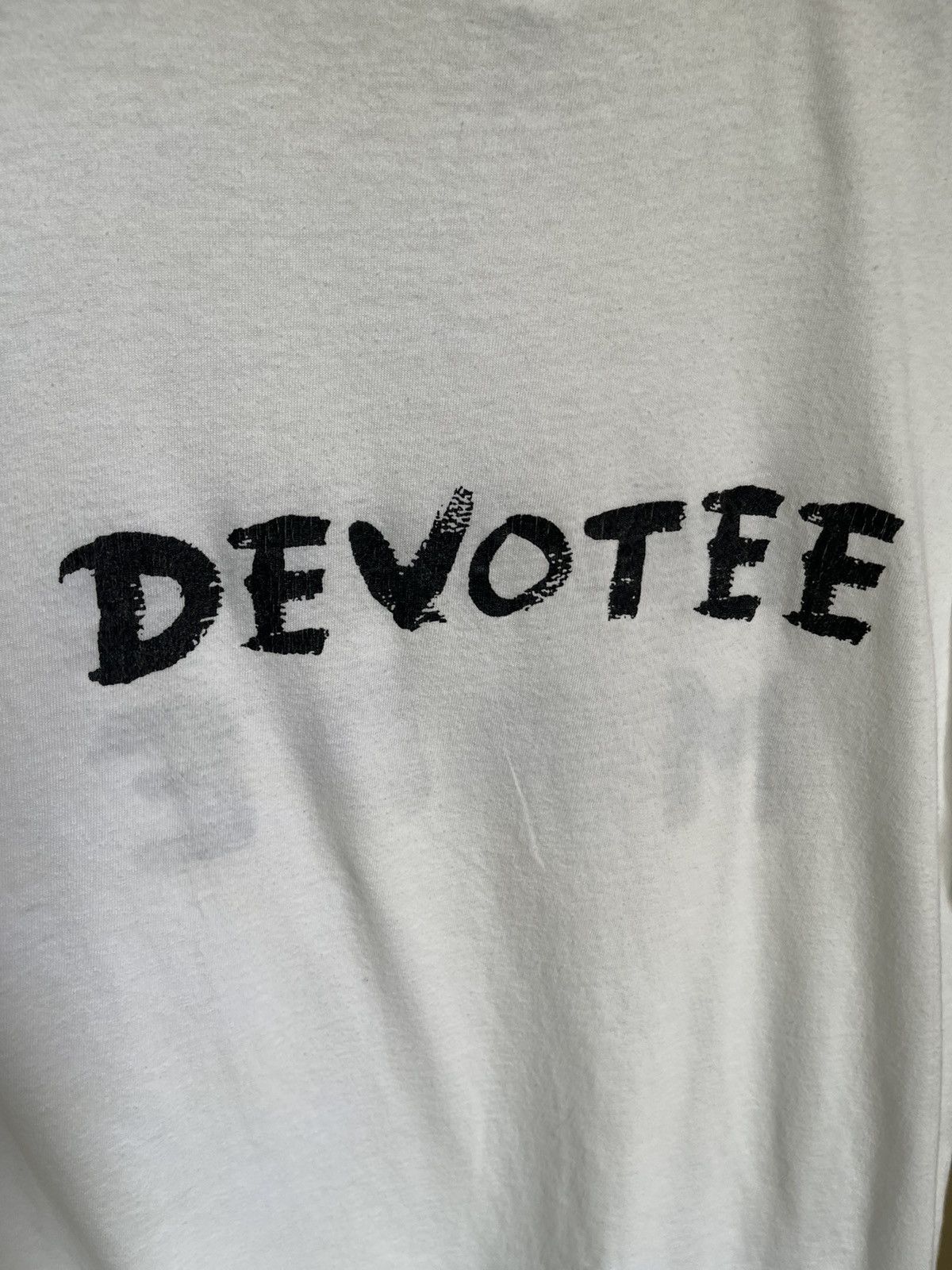 Band Tees × Vintage Vintage Depeche Mode Devotee T Shirt Size US XL / EU 56 / 4 - 4 Thumbnail