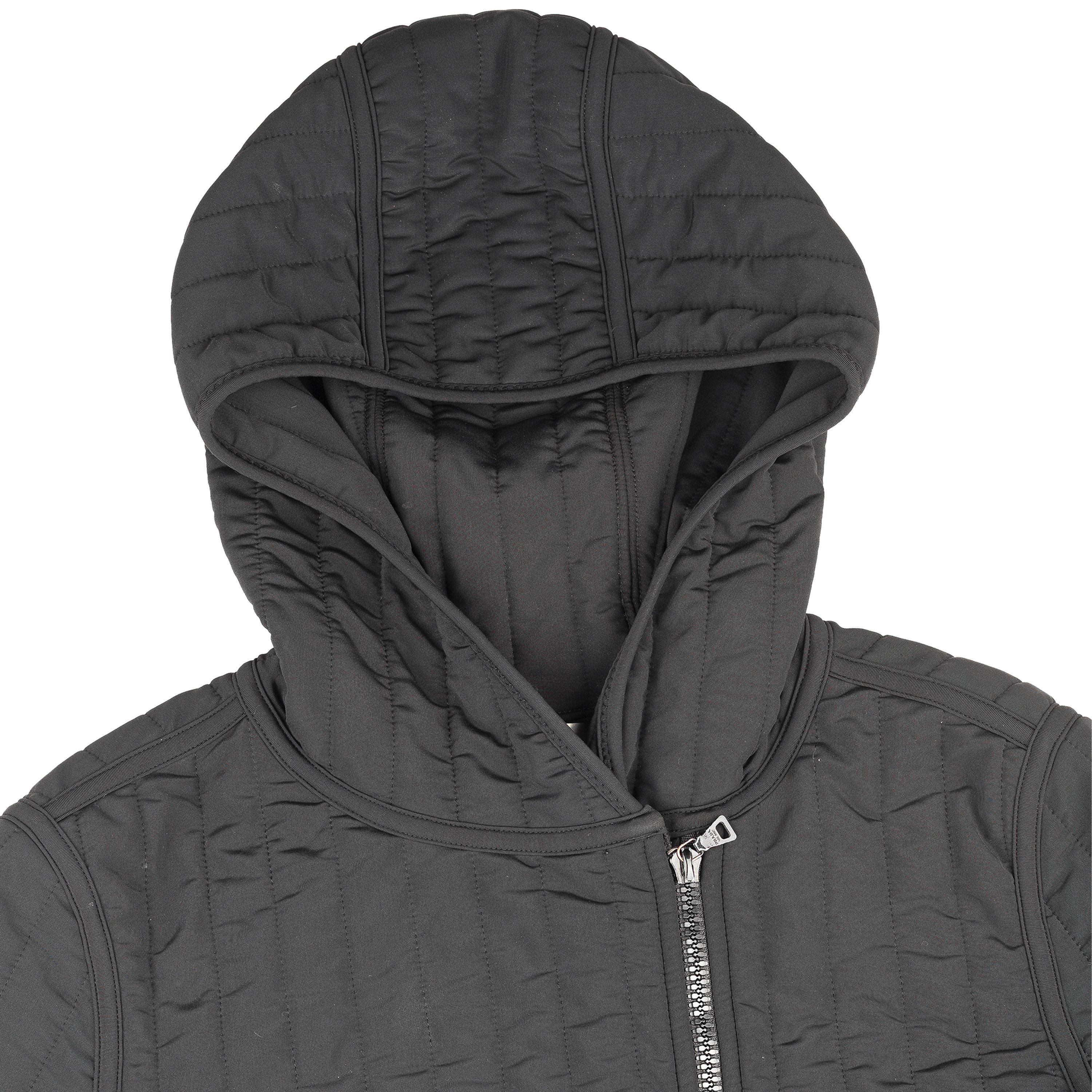 Prada Prada Sport Black Quilted Fitted Jacket with Side Zipper Size S / US 4 / IT 40 - 3 Thumbnail