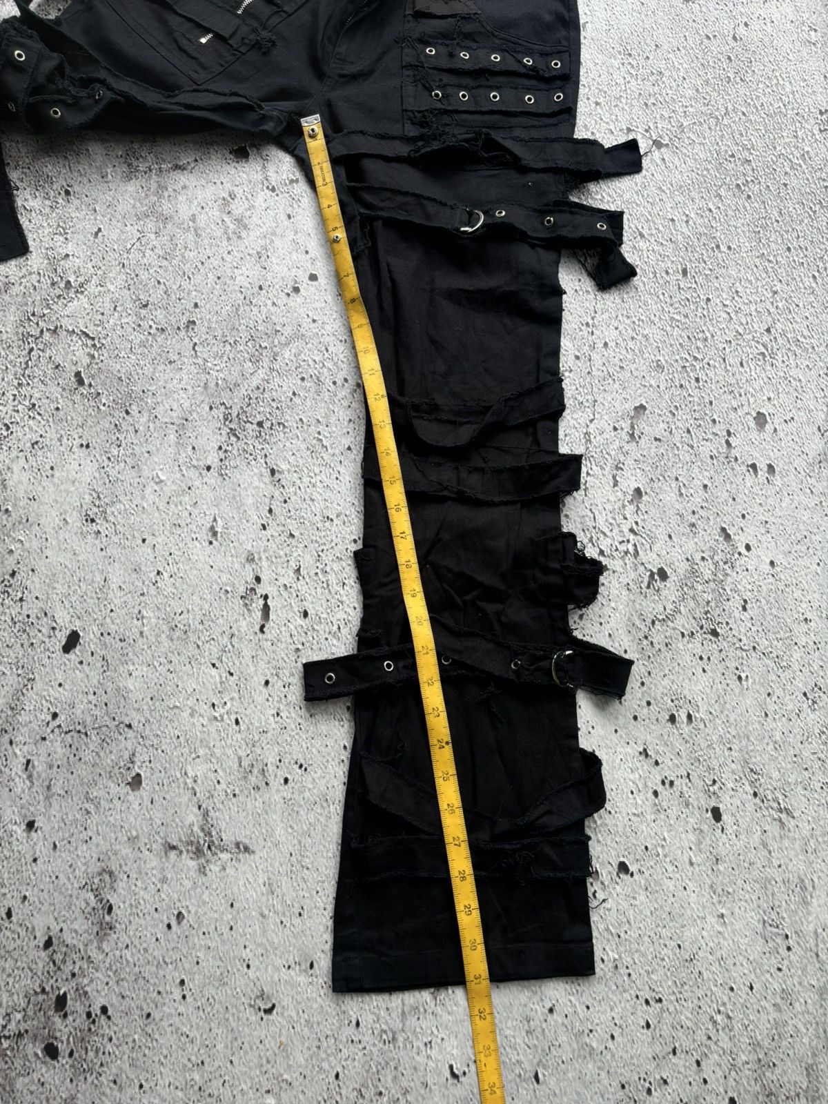 Hysteric Glamour 2000's body line bondage LGB punk style Pants Size US 34 / EU 50 - 14 Thumbnail