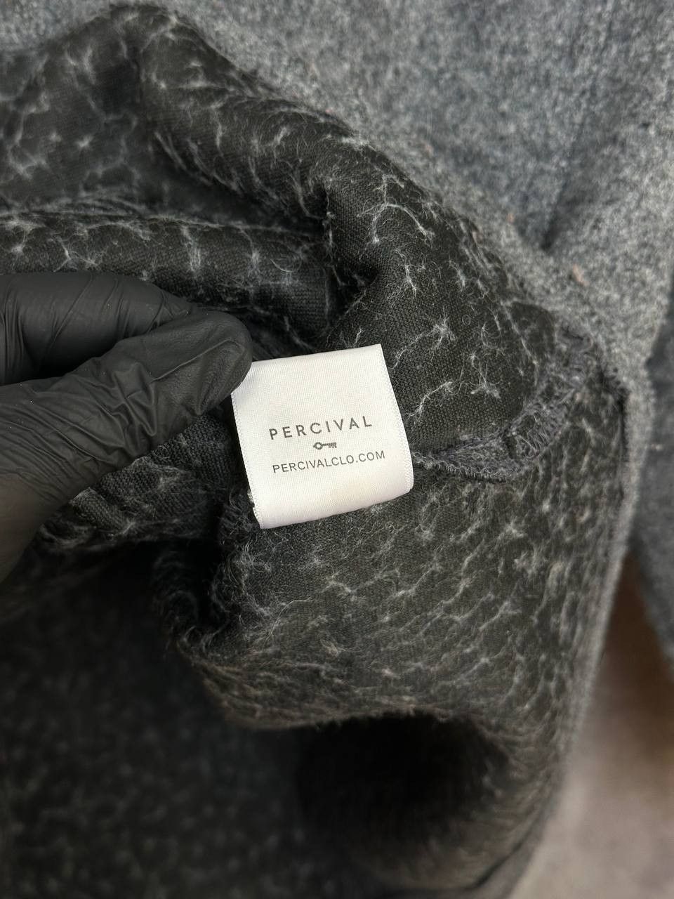 Percival Percival Wool Blend Overshirt Jacket Button Up with Pockets Size US L / EU 52-54 / 3 - 16 Thumbnail