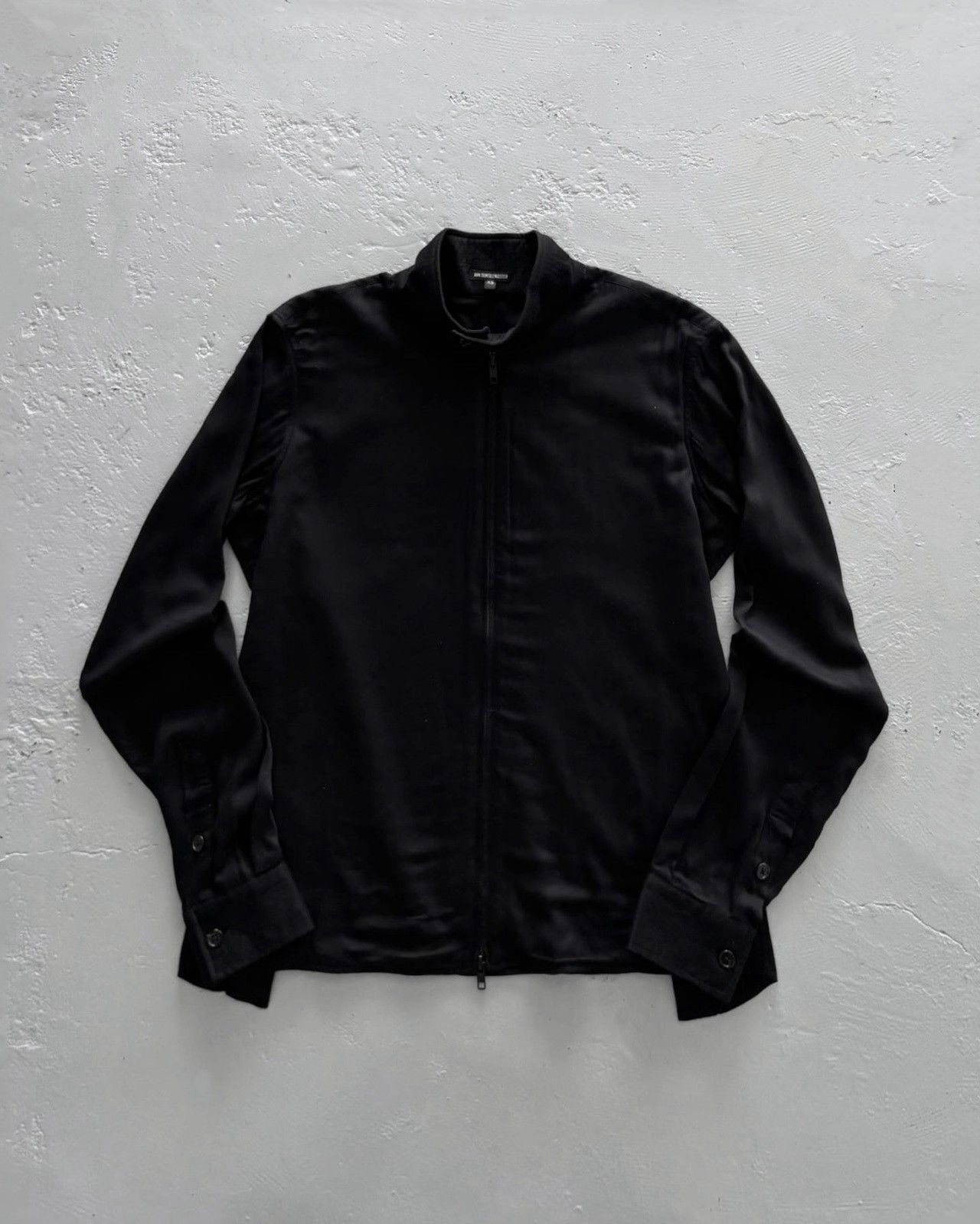 Ann Demeulemeester 2009 ー 2013 Ann Demeulemeester - shirt-tail zip up blouson Size US M / EU 48-50 / 2 - 1 Thumbnail