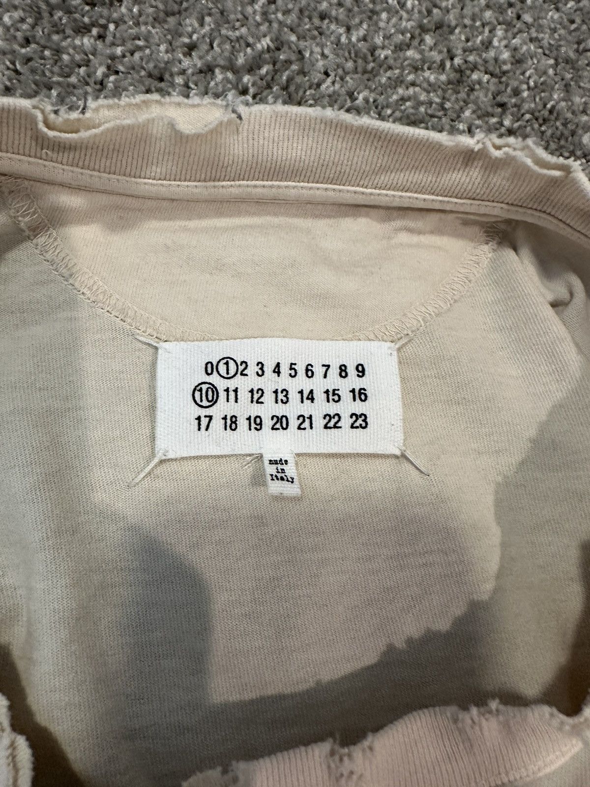 Maison Margiela Maison Margiela Hamdwritten Long sleeve shirt Size US L / EU 52-54 / 3 - 9 Thumbnail